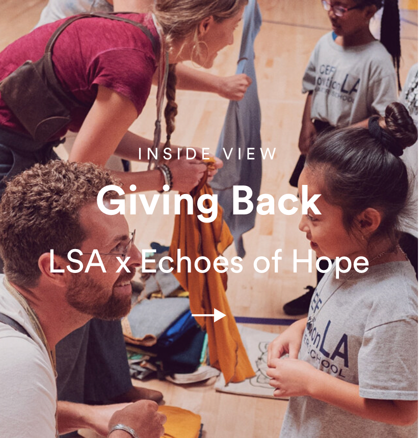 Giving Back: LSA x Echoes of Hope