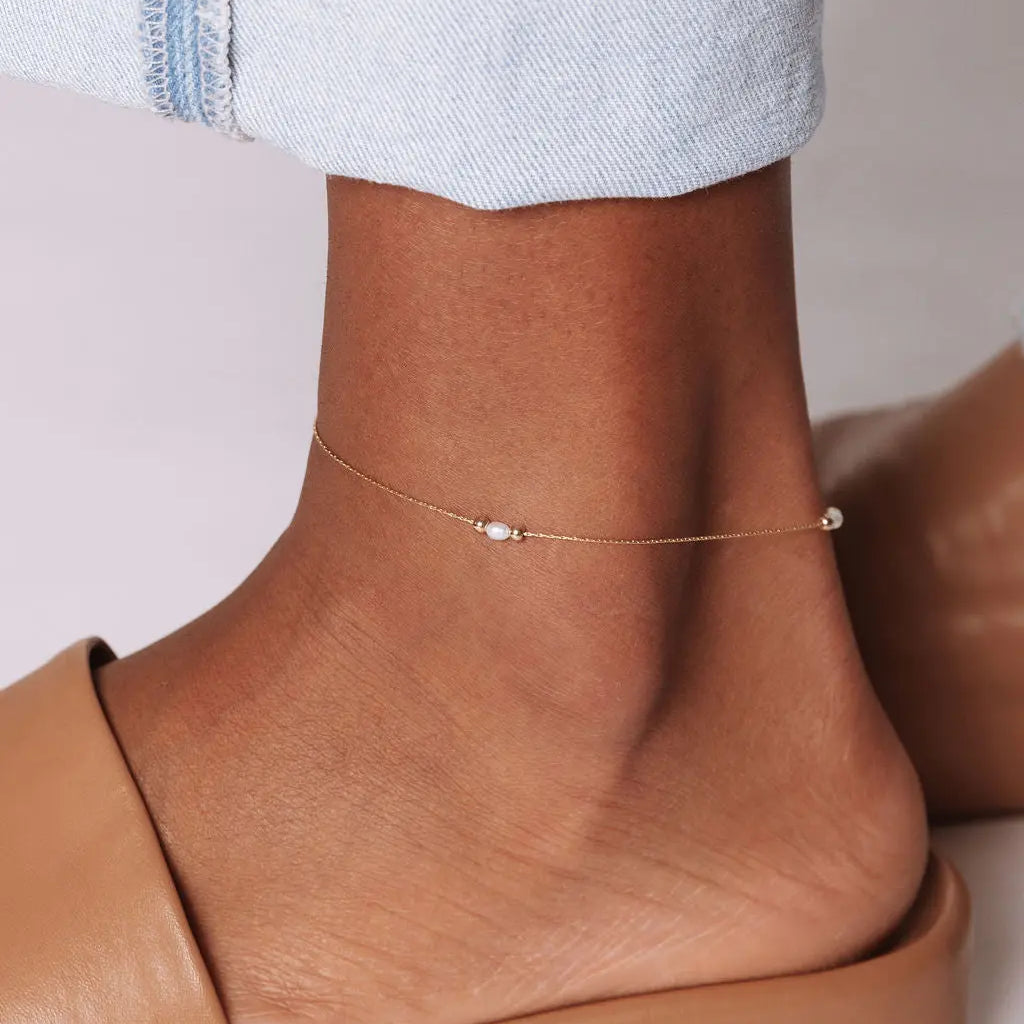 Michelle Anklet Set & Stones