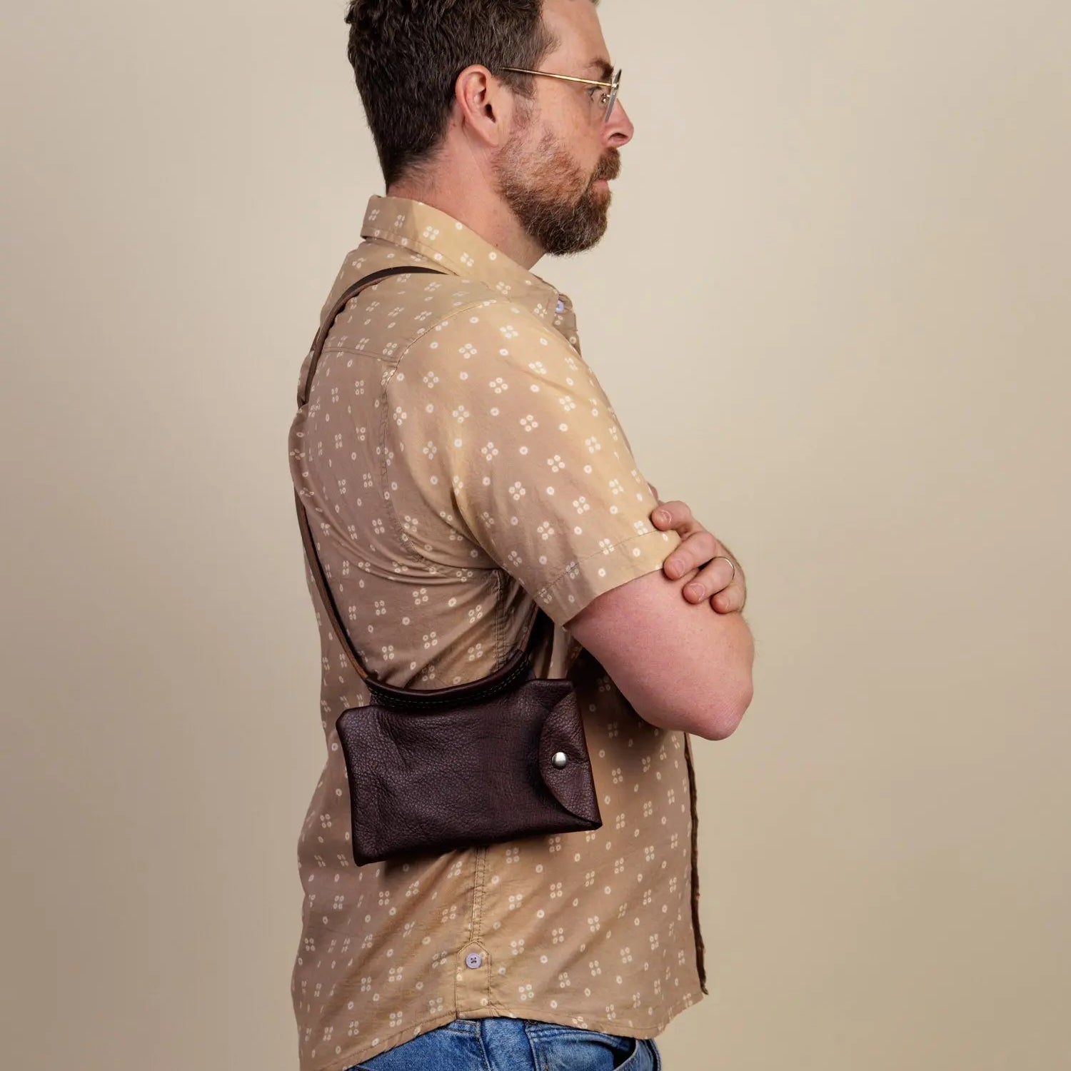 Leather Holster Large Pocket The Local Branch