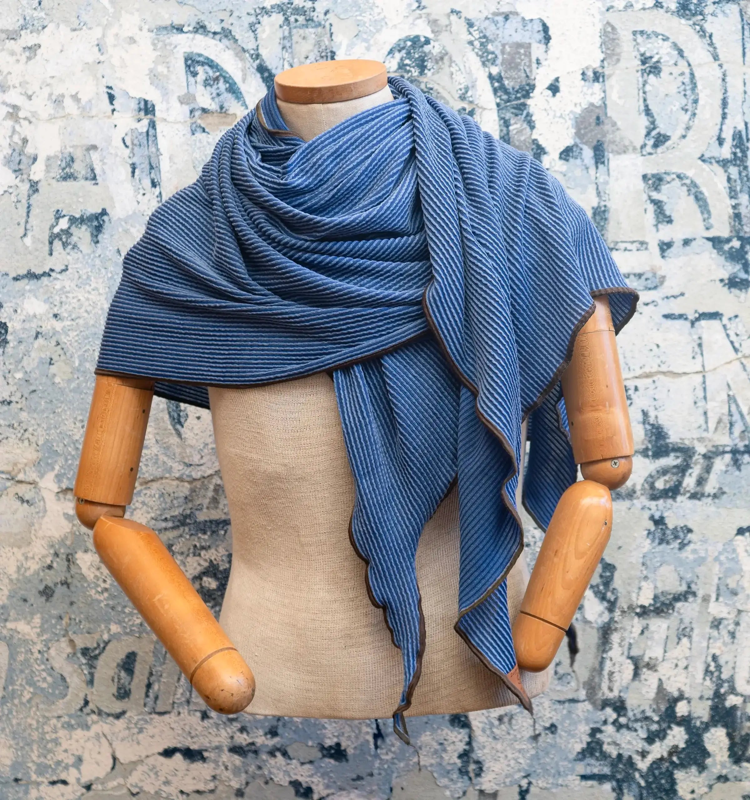 Blue DNA Scarf Late Sunday Afternoon Magazine & Factory