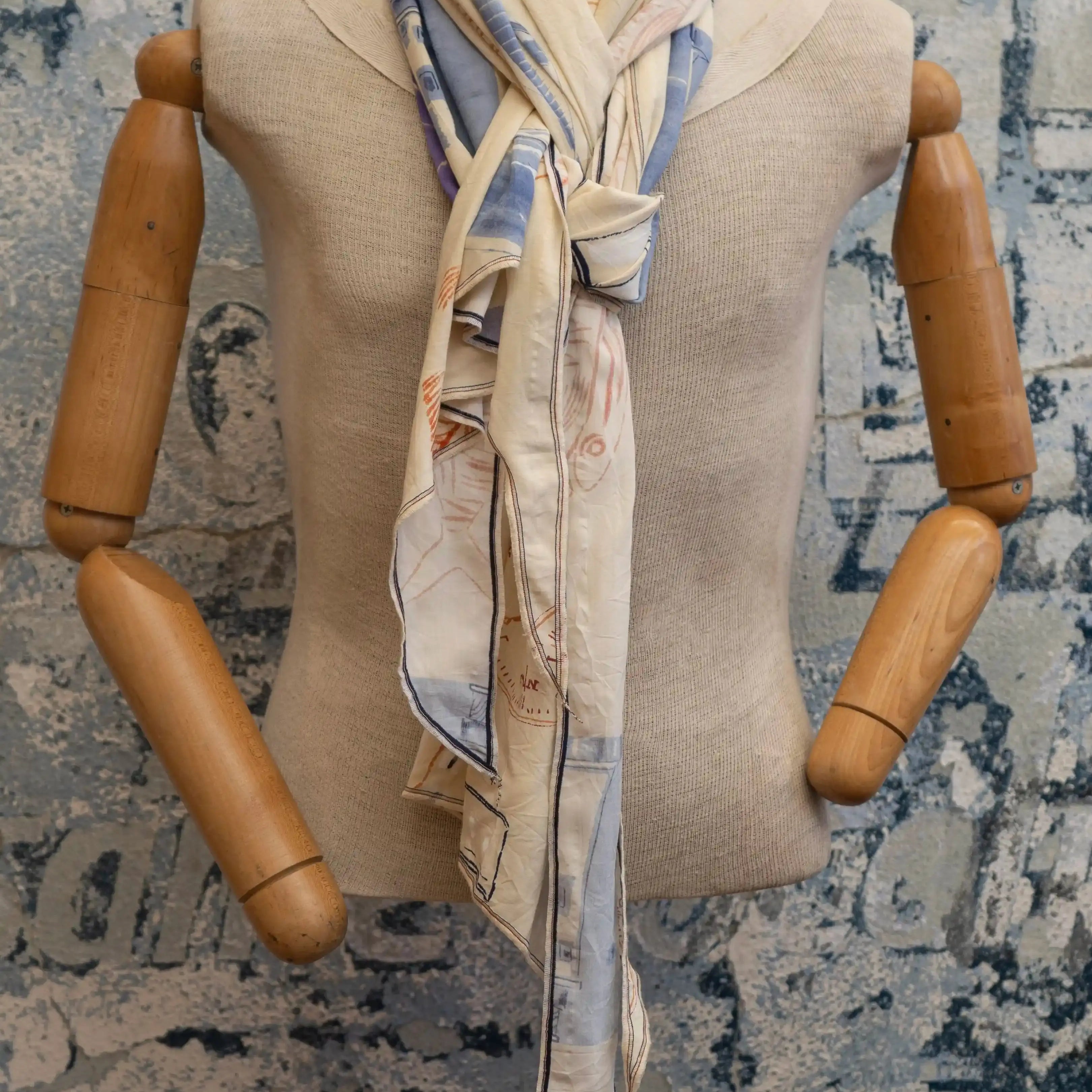 Cape Cod Scarf Late Sunday Afternoon