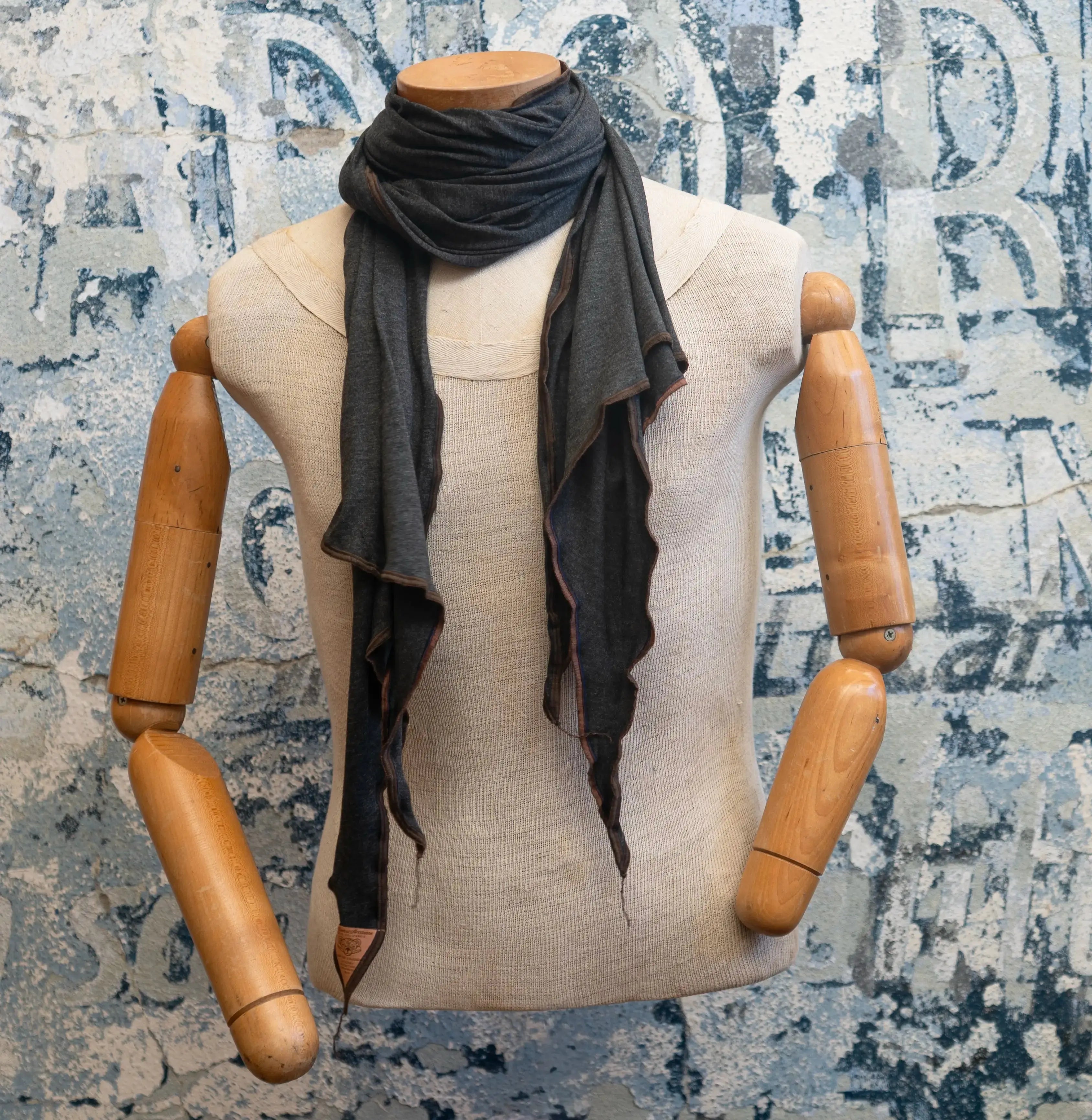 Smokey Grey Snuggle Scarf Late Sunday Afternoon Magazine & Factory