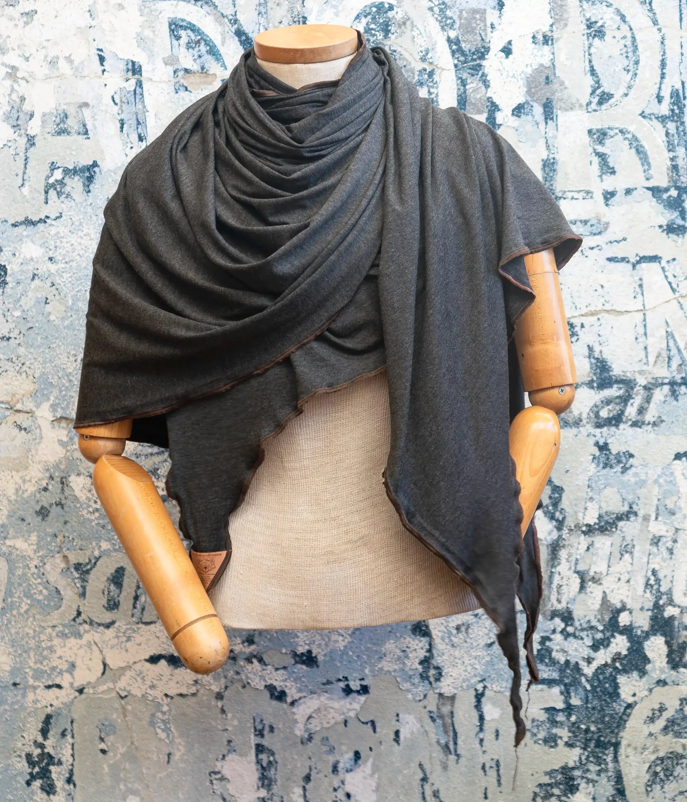 Smokey Grey Snuggle Scarf Late Sunday Afternoon Magazine & Factory