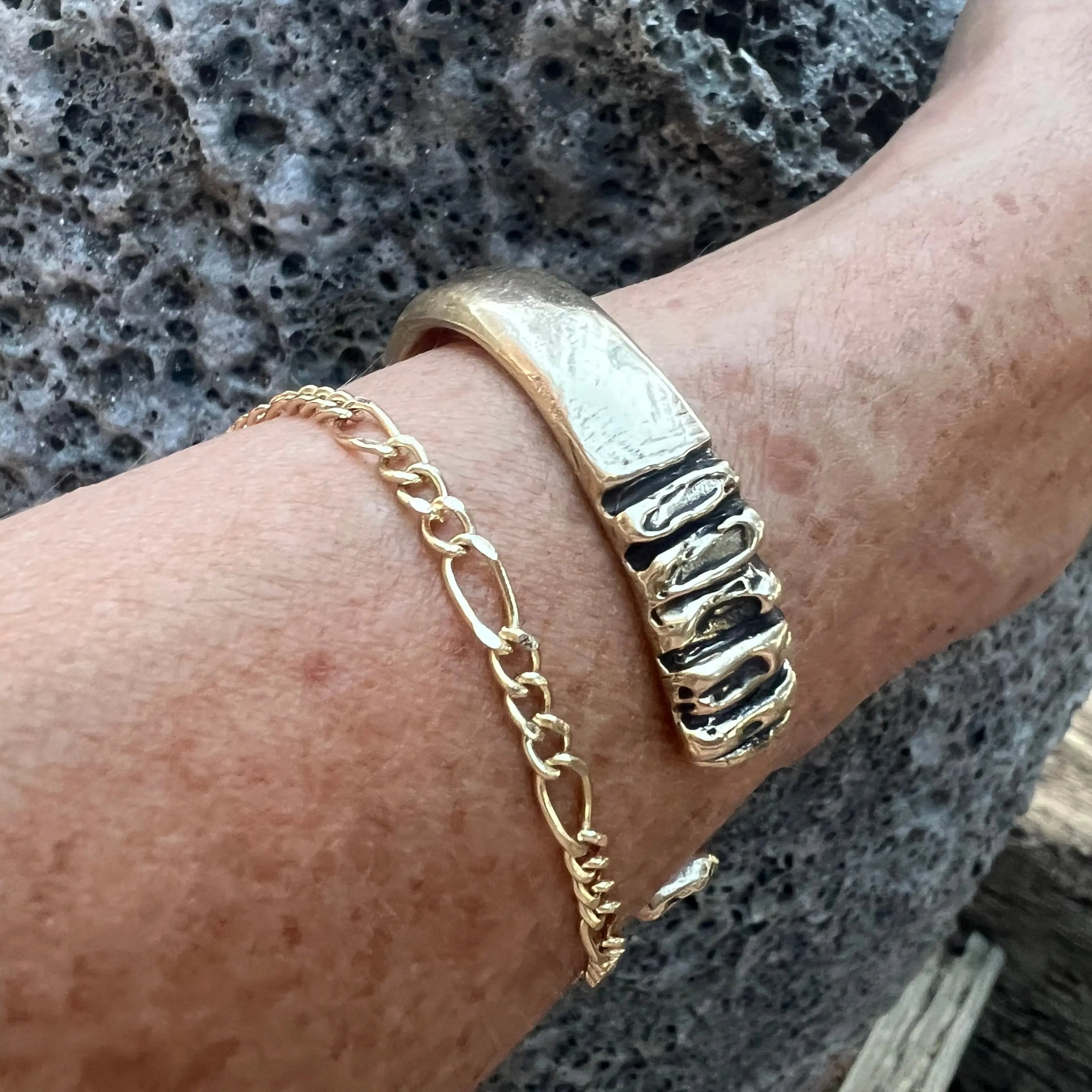 Rattlesnake Cuff Sunhawk Studio