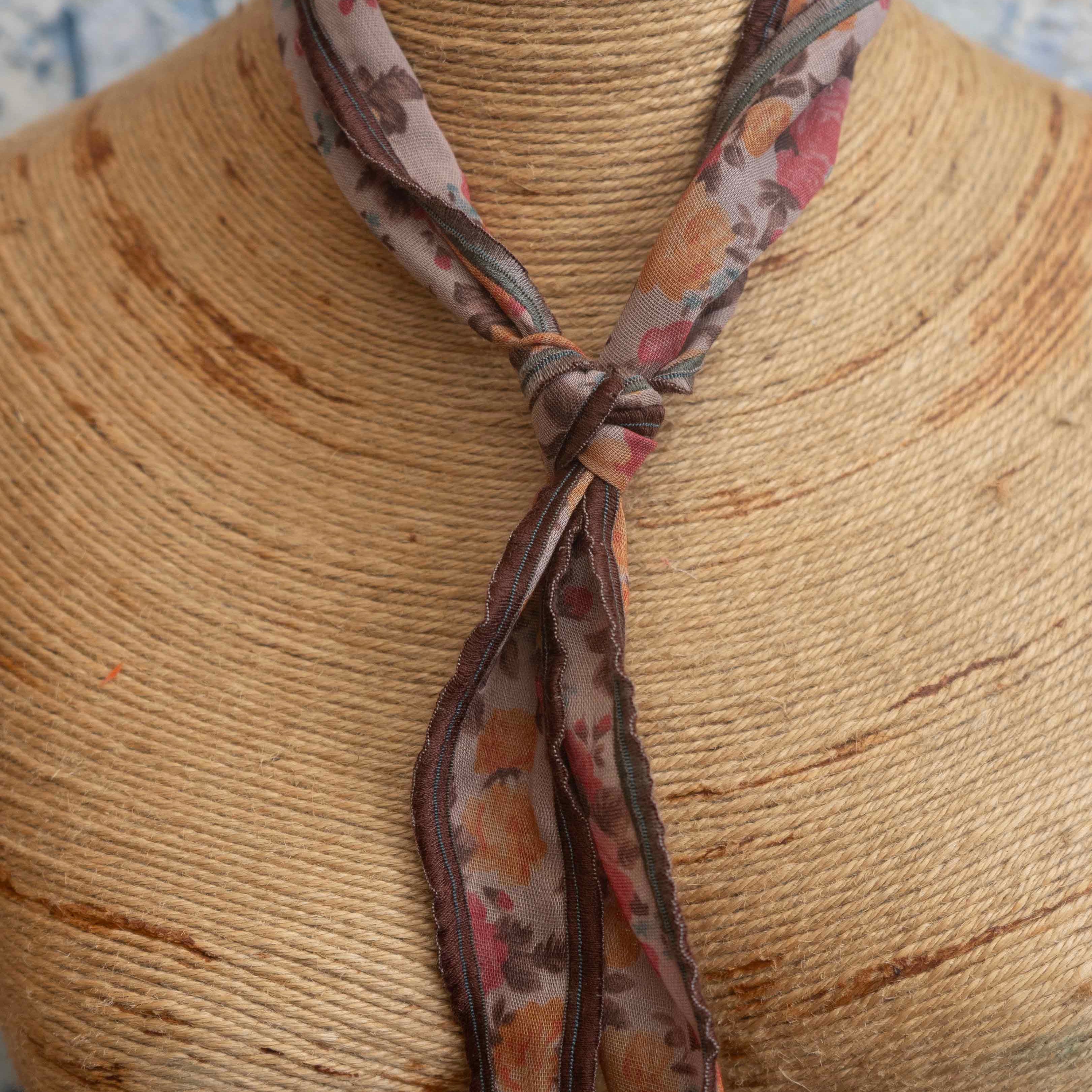 Floral Academy Neck Scarf Late Sunday Afternoon Magazine & Factory