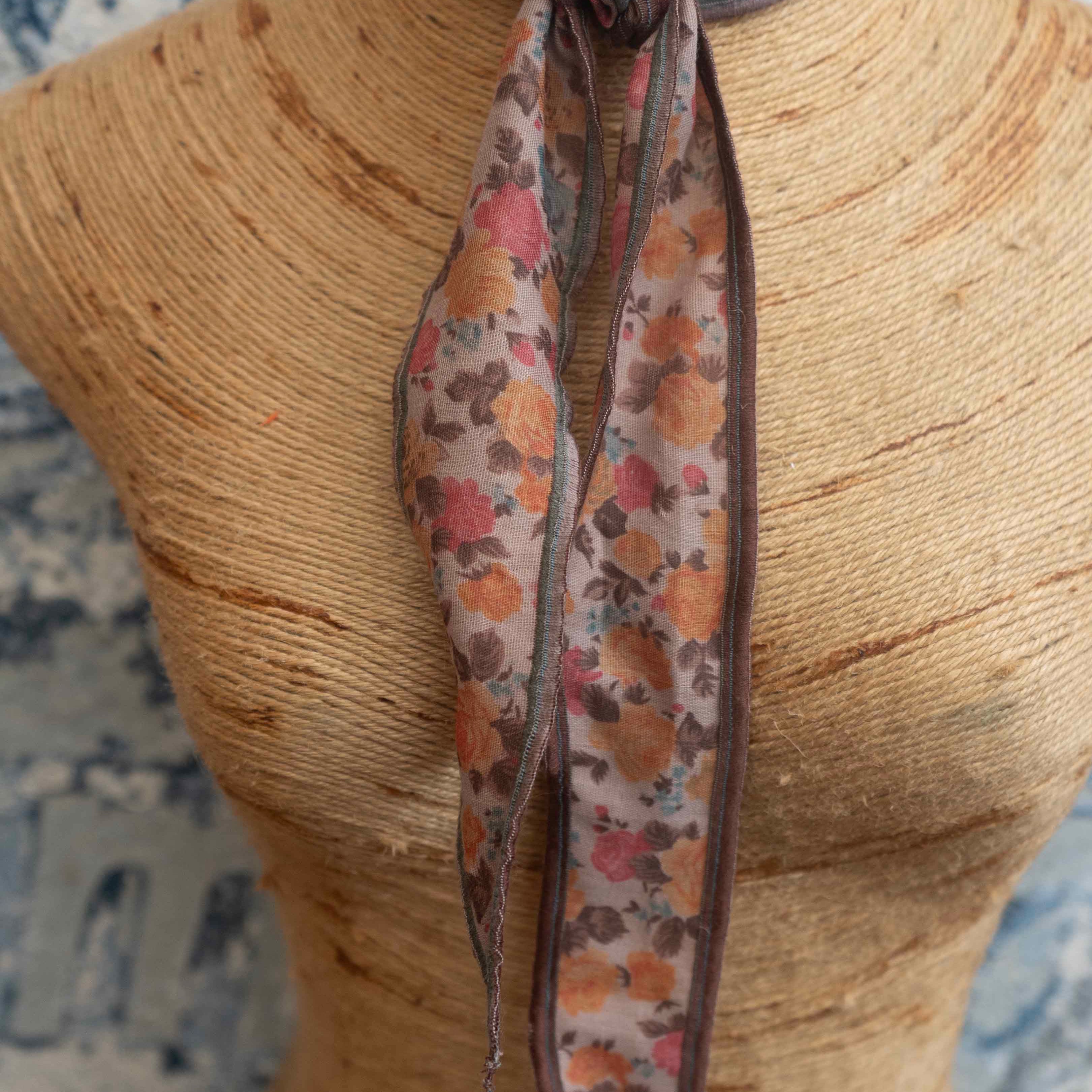 Floral Academy Neck Scarf Late Sunday Afternoon Magazine & Factory