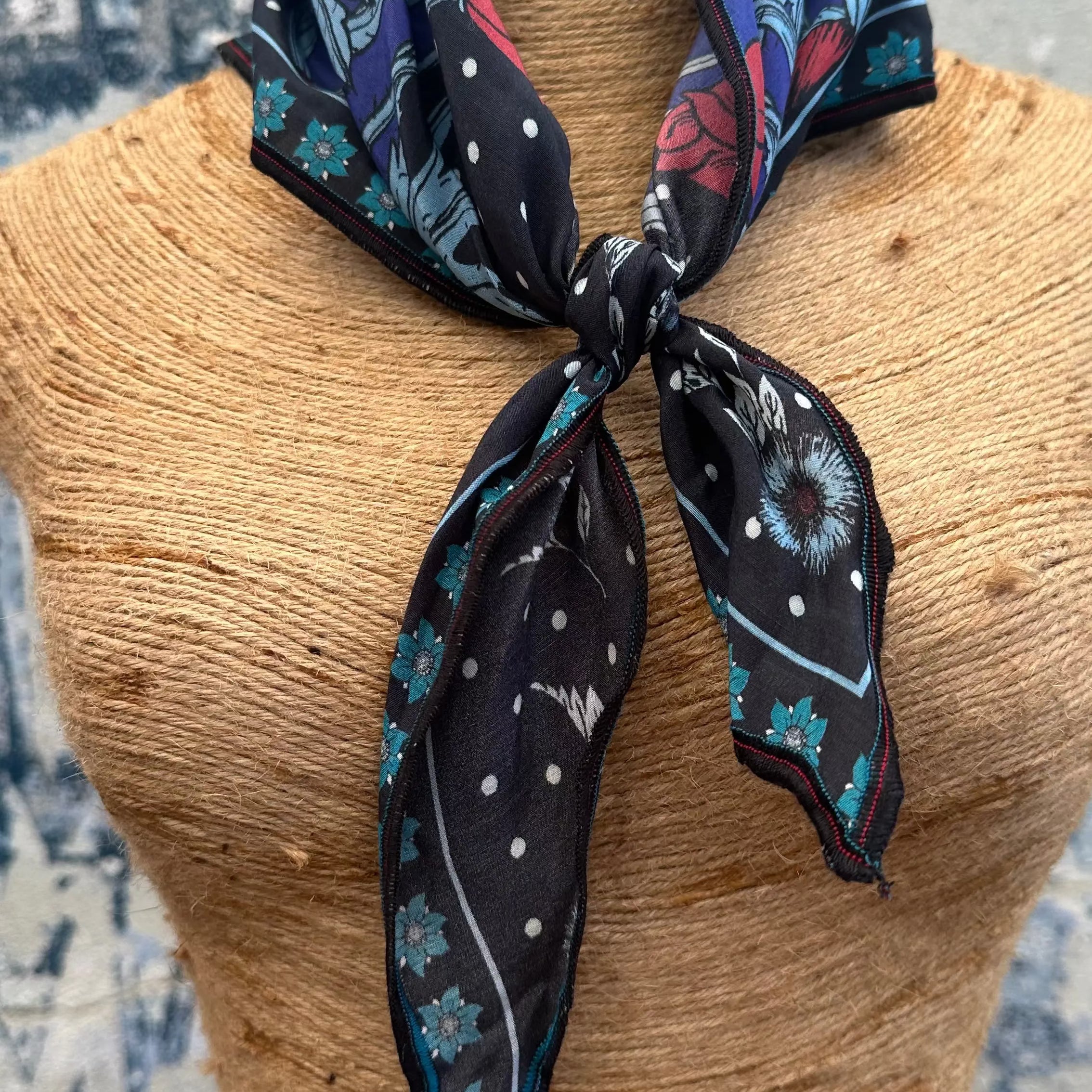 California Poppy Bandana Late Sunday Afternoon