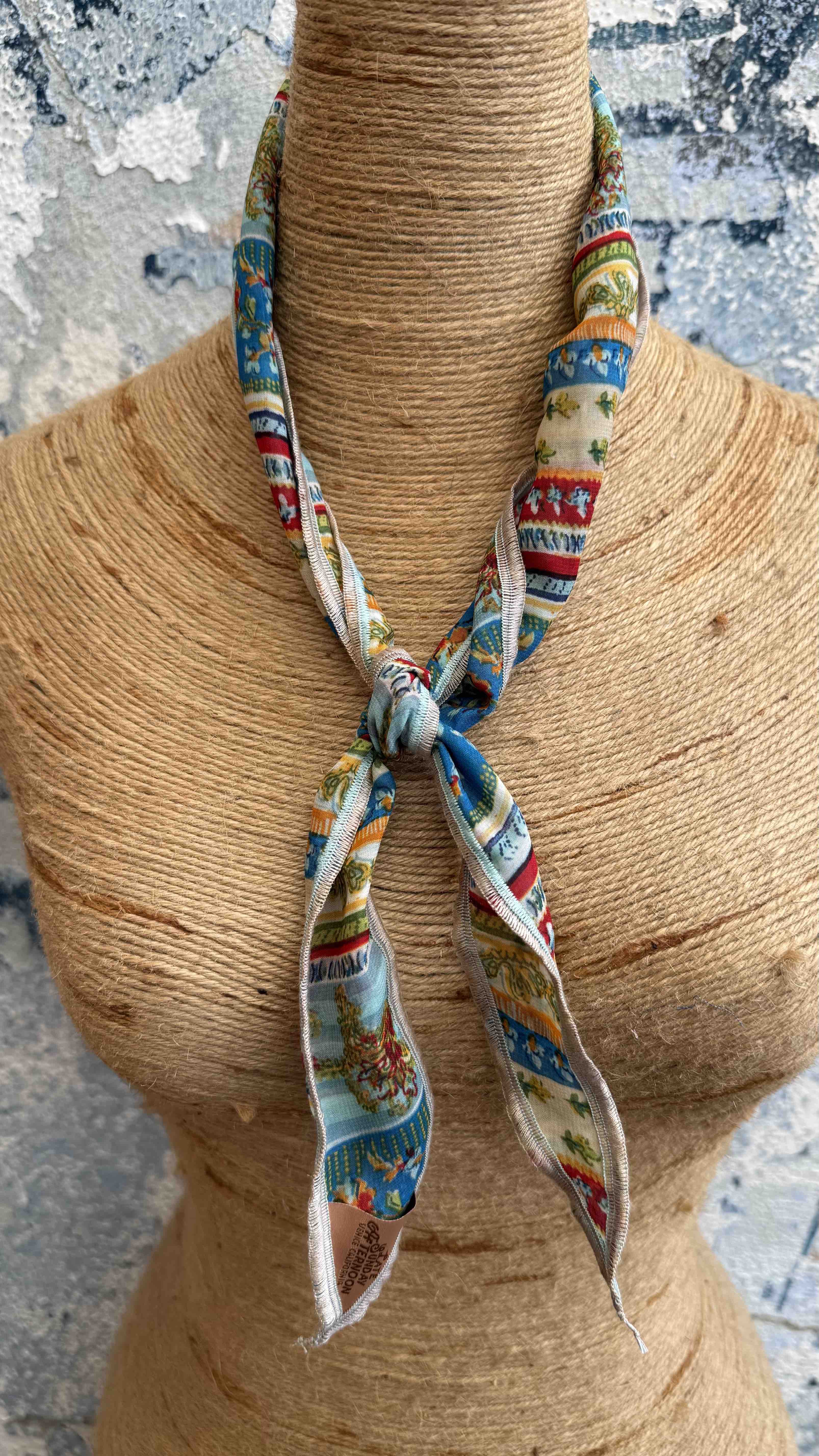 Amalfi Evening Neck Scarf Late Sunday Afternoon Magazine & Factory