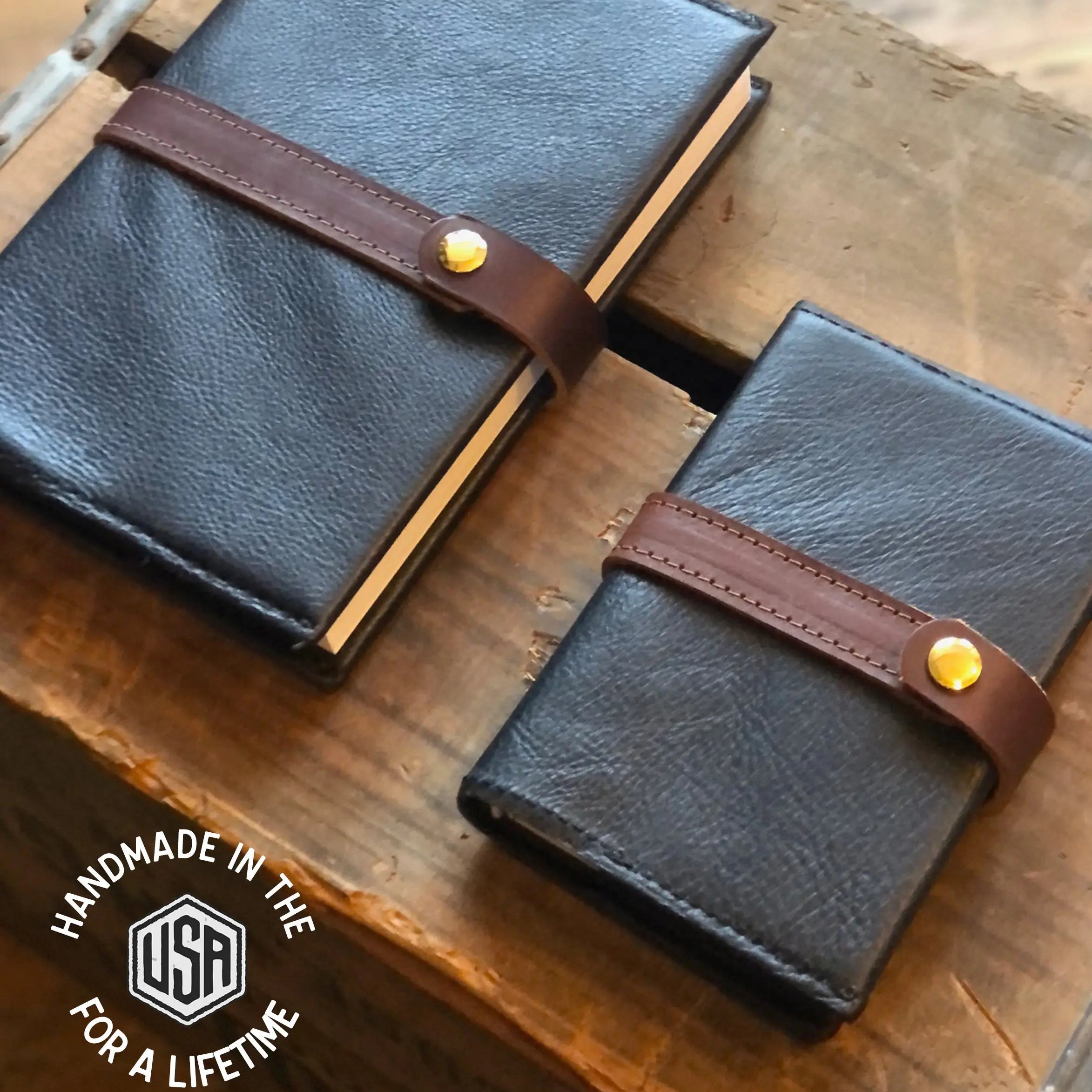 Leather Writer's Journal - USA Made - Late Sunday Afternoon
