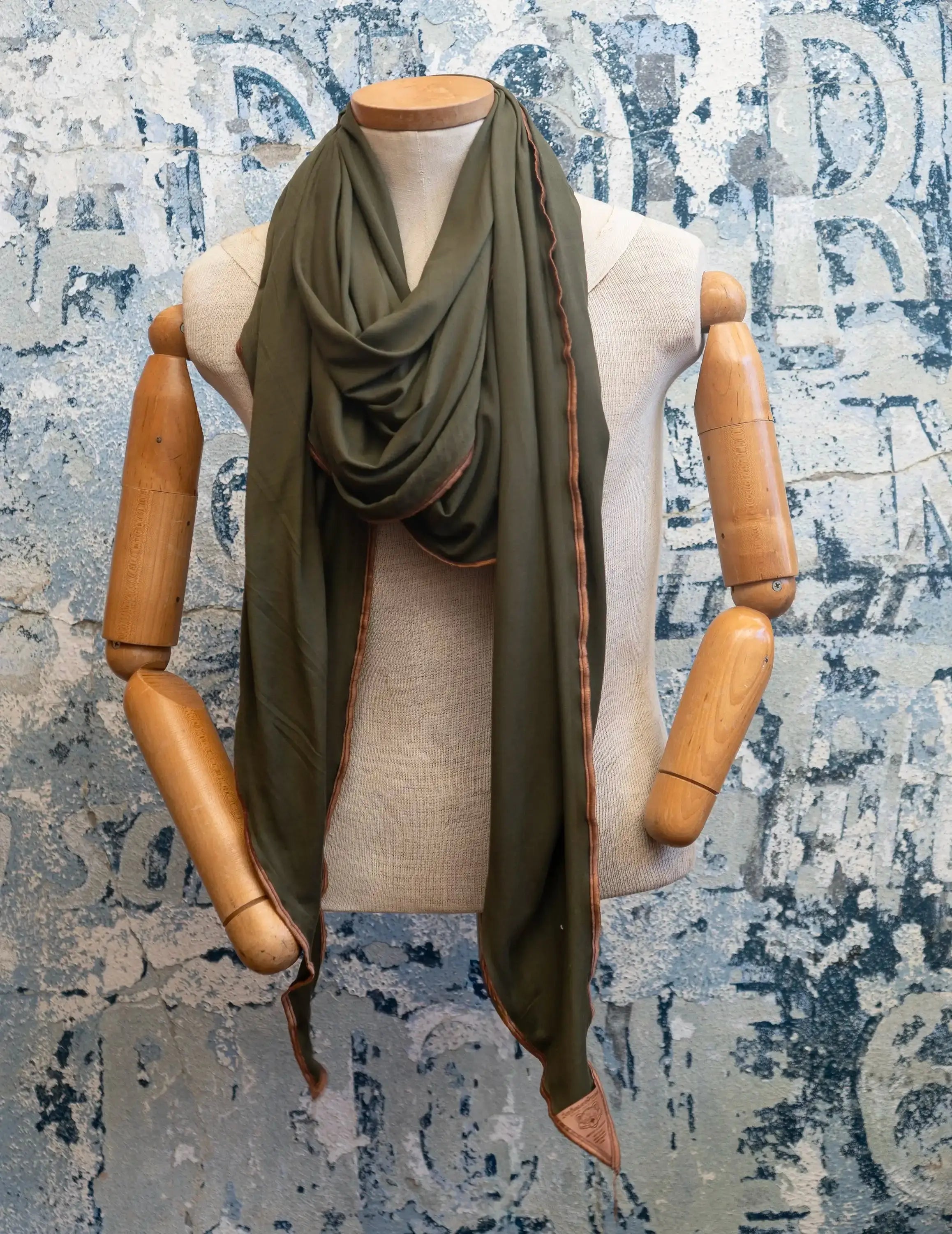 Mediterranean Olive Delight Scarf Late Sunday Afternoon Magazine & Factory