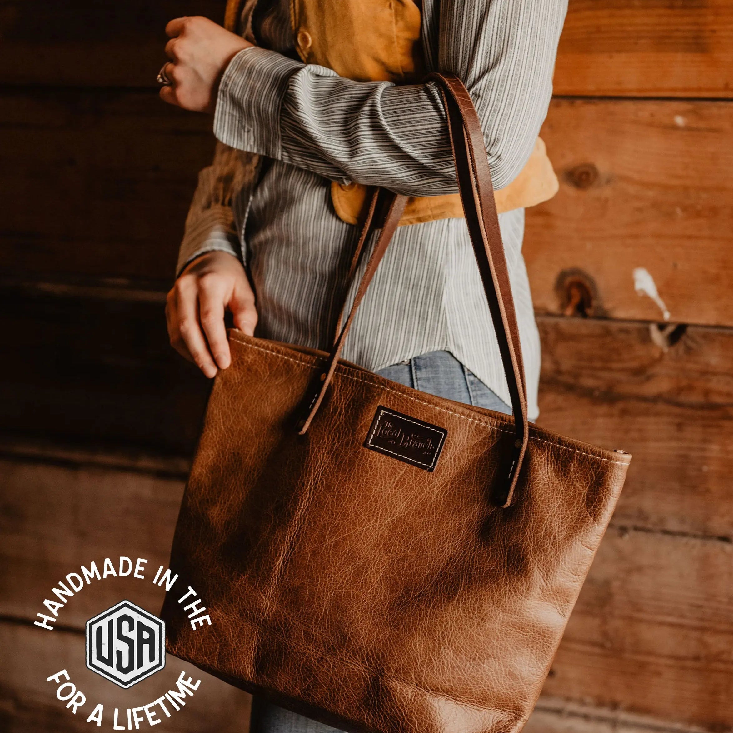 Petite Carryall Tote - USA Made - Late Sunday Afternoon