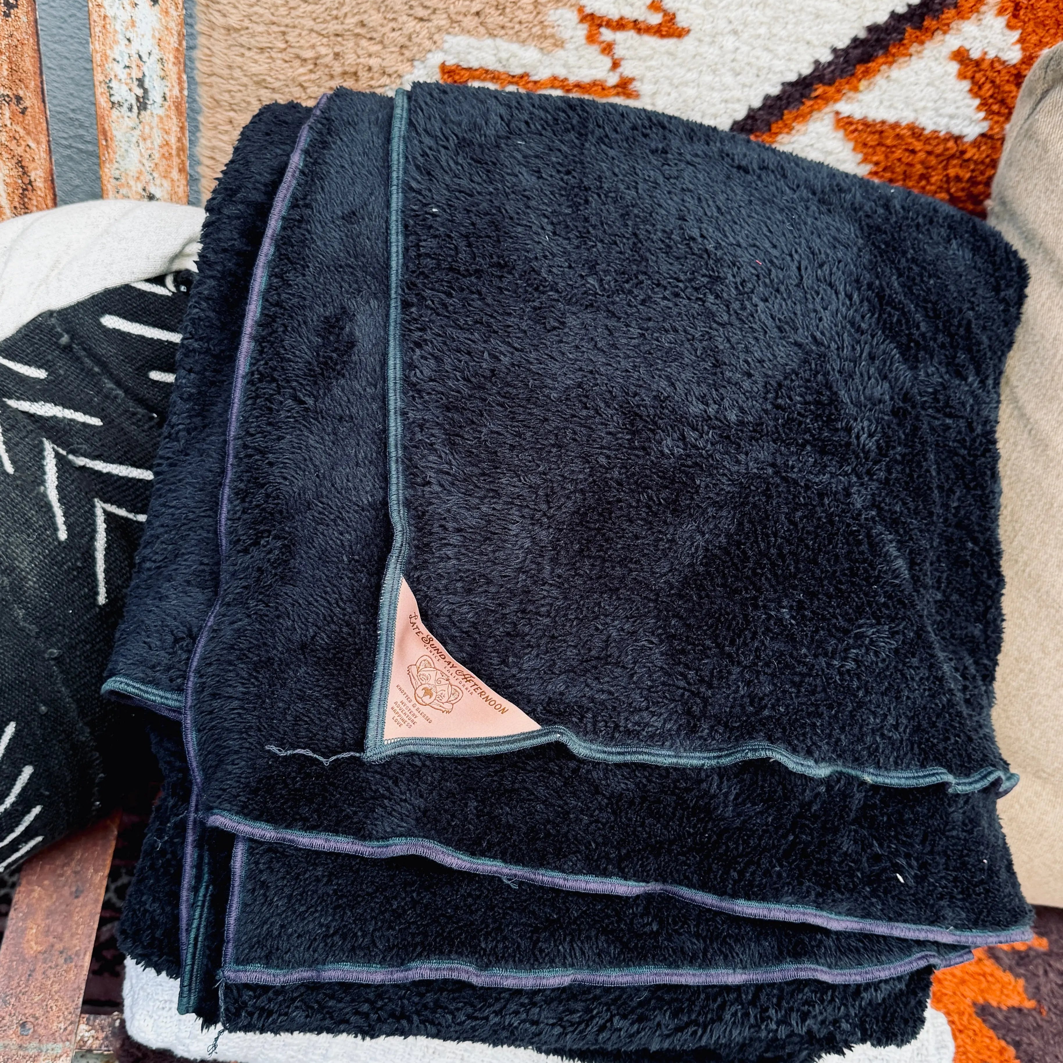 Ultimate Snuggle Blanket - Black Late Sunday Afternoon