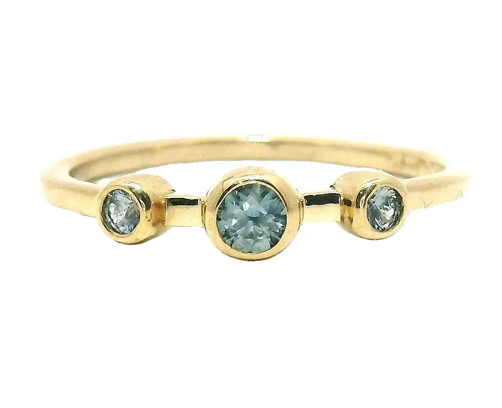 The Cerberus - Montana Sapphire Ring Young in the Mountains