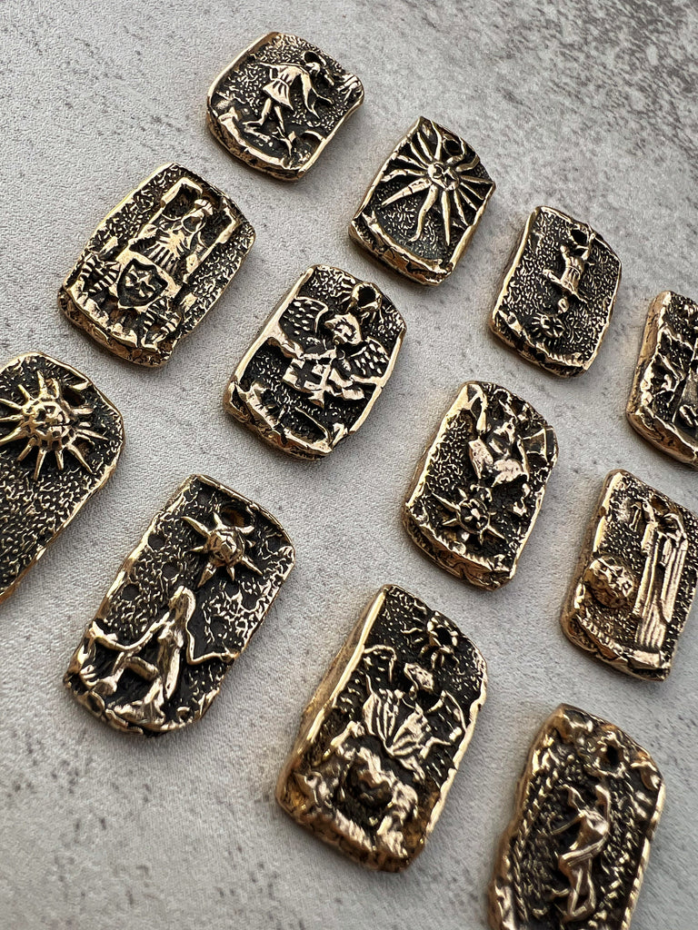 Tarot charms Sunhawk Studio