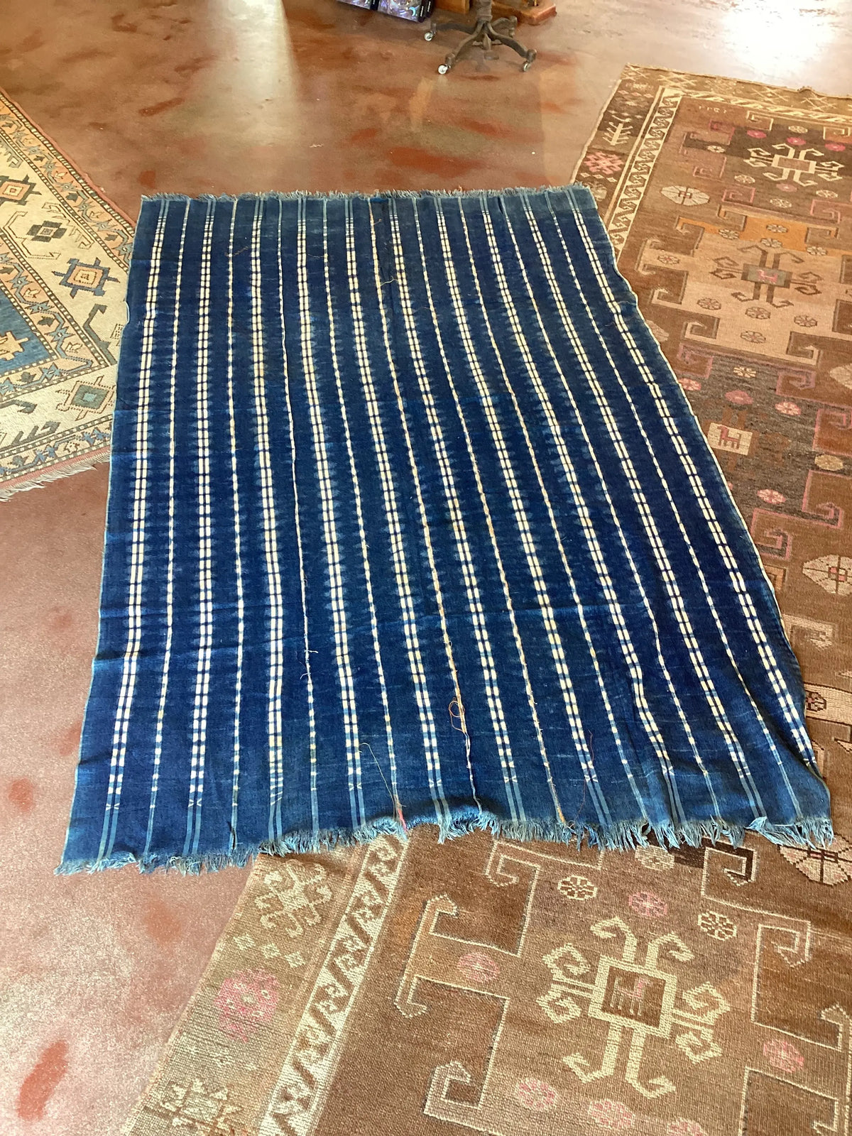 Dash Line African Blanket