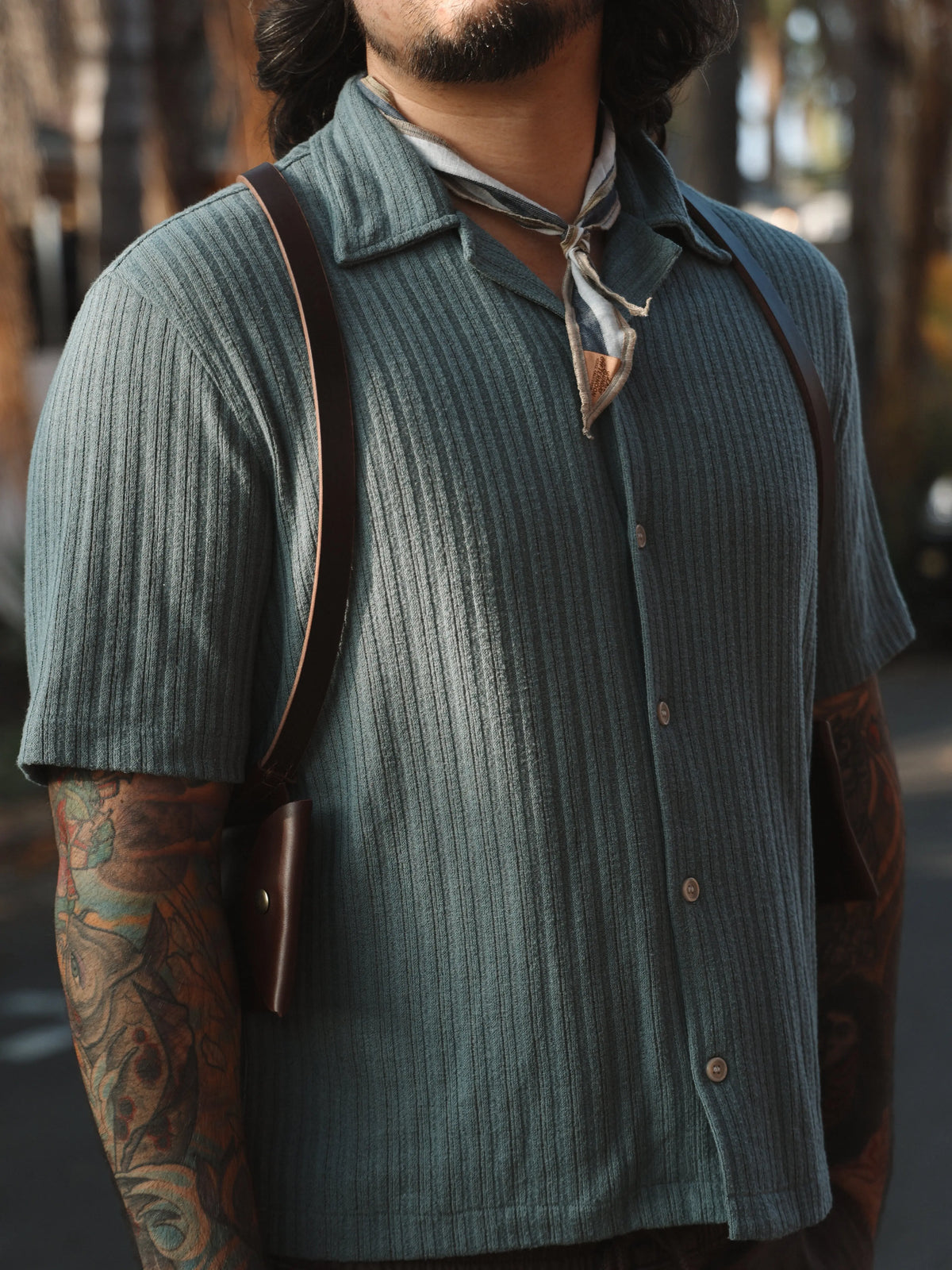 Leather Holster Large Pocket The Local Branch