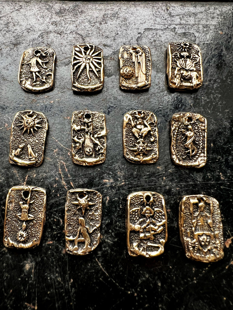 Tarot charms Sunhawk Studio