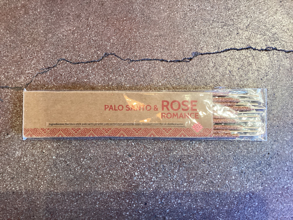 Palo Santo & Rose Romance Incense Dharma