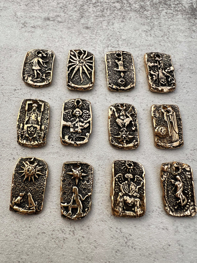 Tarot charms Sunhawk Studio