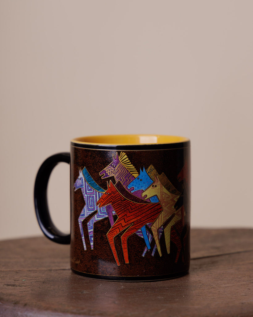 Vintage 90's Laurel Burch Mug Late Sunday Afternoon