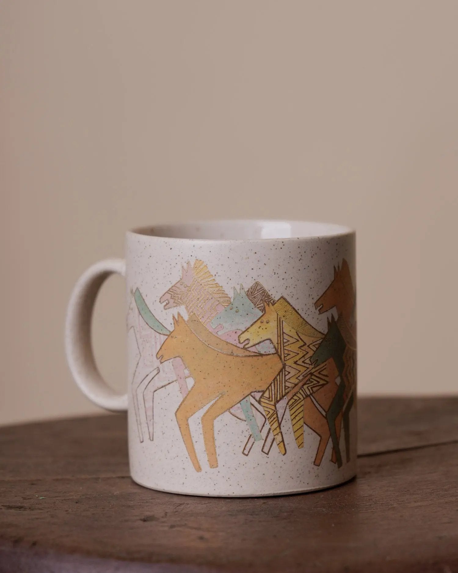 Vintage 90's Laurel Burch Mug Late Sunday Afternoon