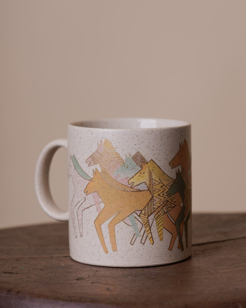 Vintage 90's Laurel Burch Mug Late Sunday Afternoon