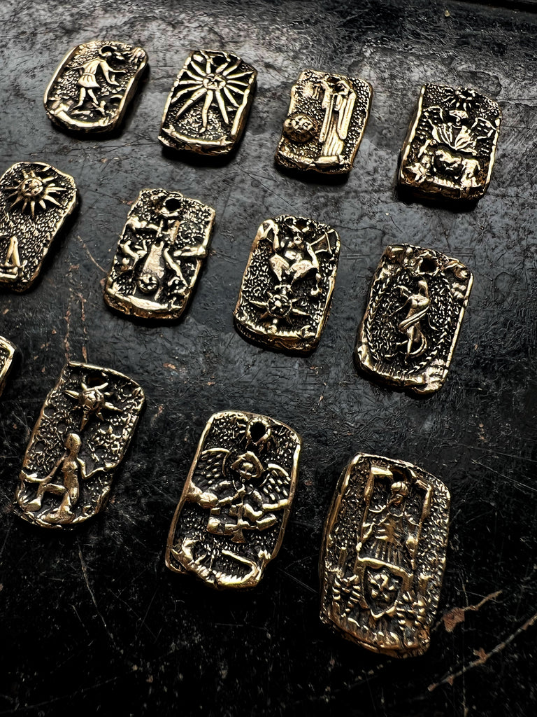 Tarot charms Sunhawk Studio