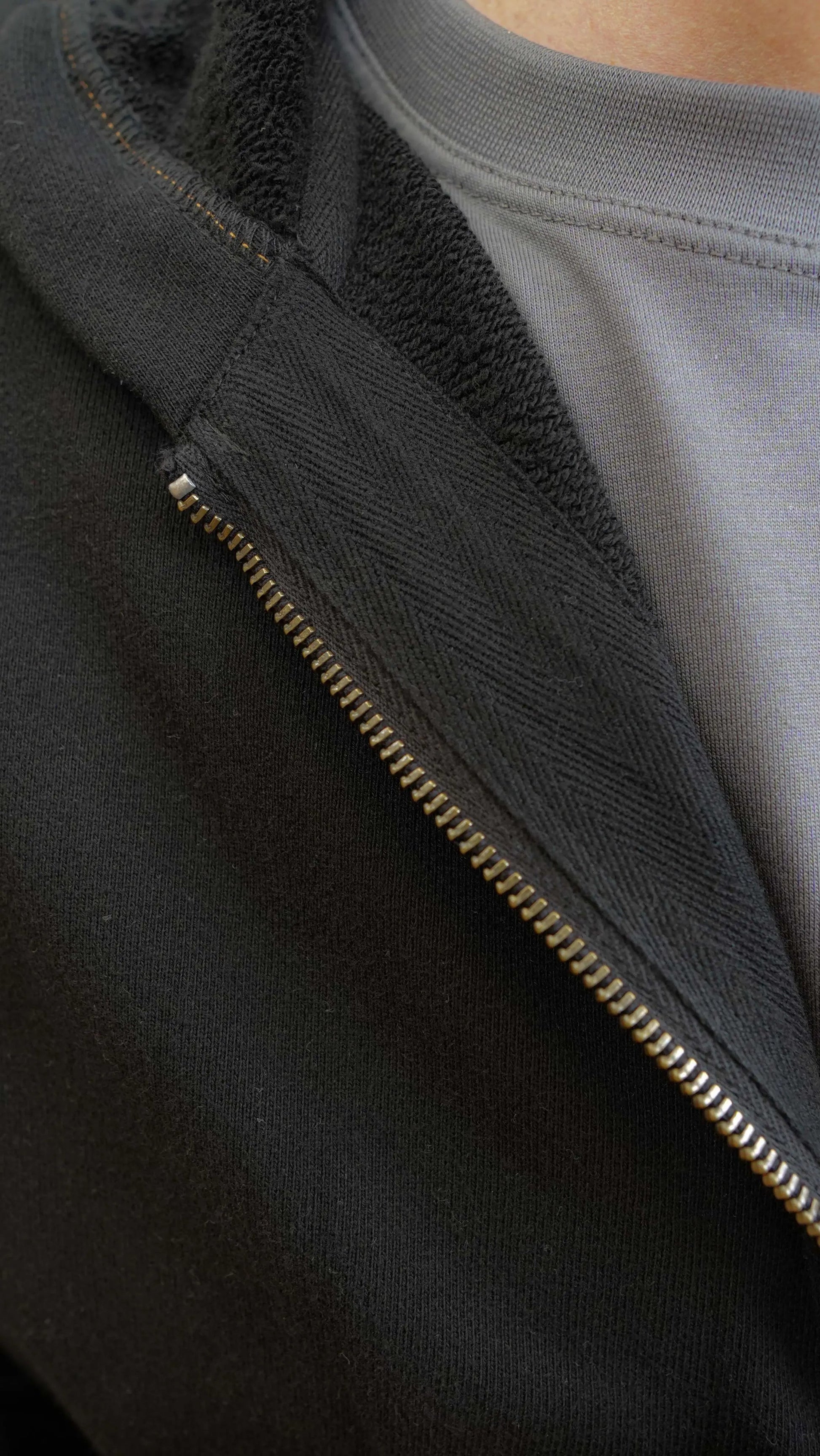 Apollo Zipper Hoodie | The Original Built-In Eye Mask Travel Hoodie Late Sunday Afternoon