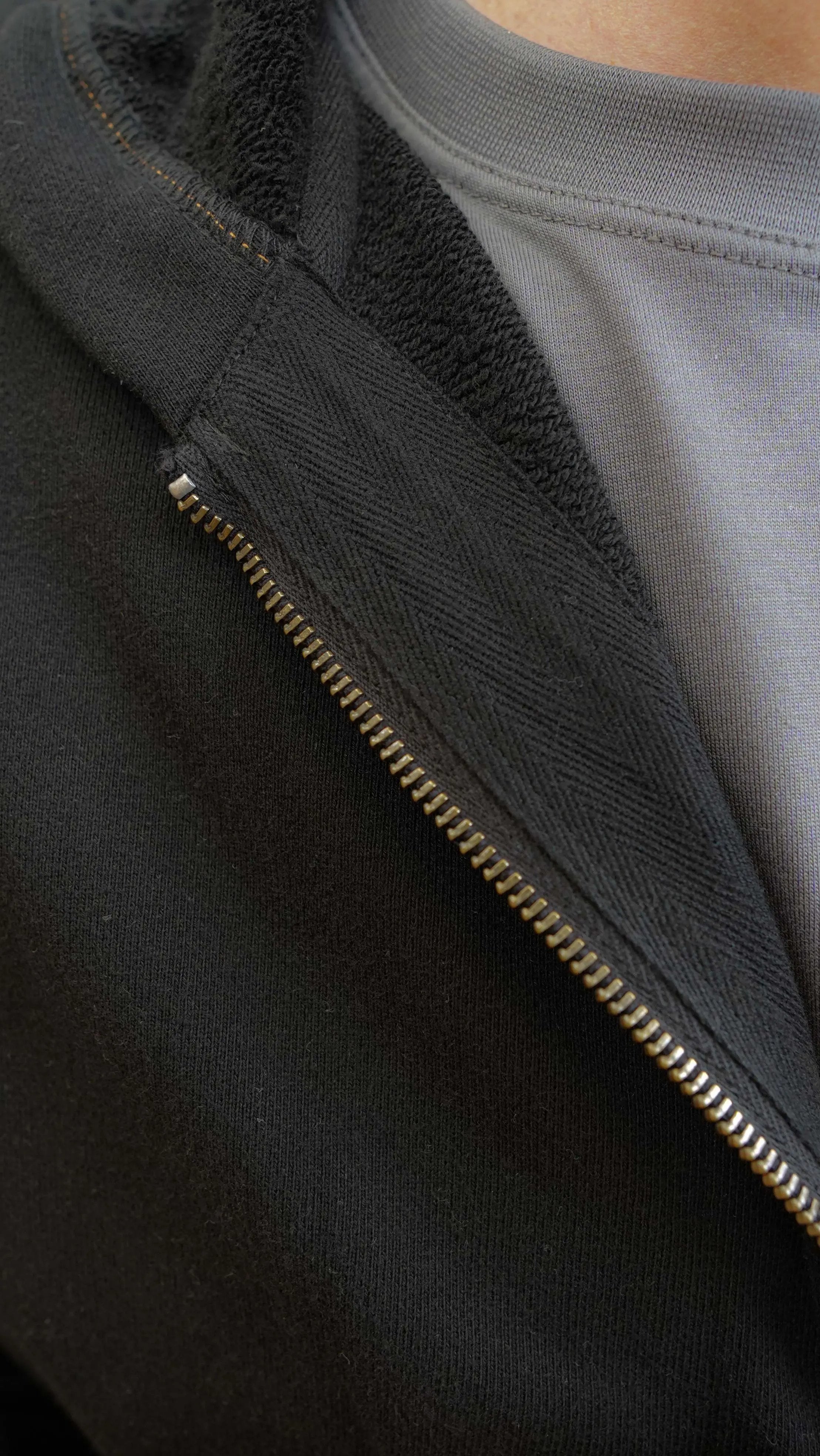 Apollo Zipper Hoodie | The Original Built-In Eye Mask Travel Hoodie Late Sunday Afternoon