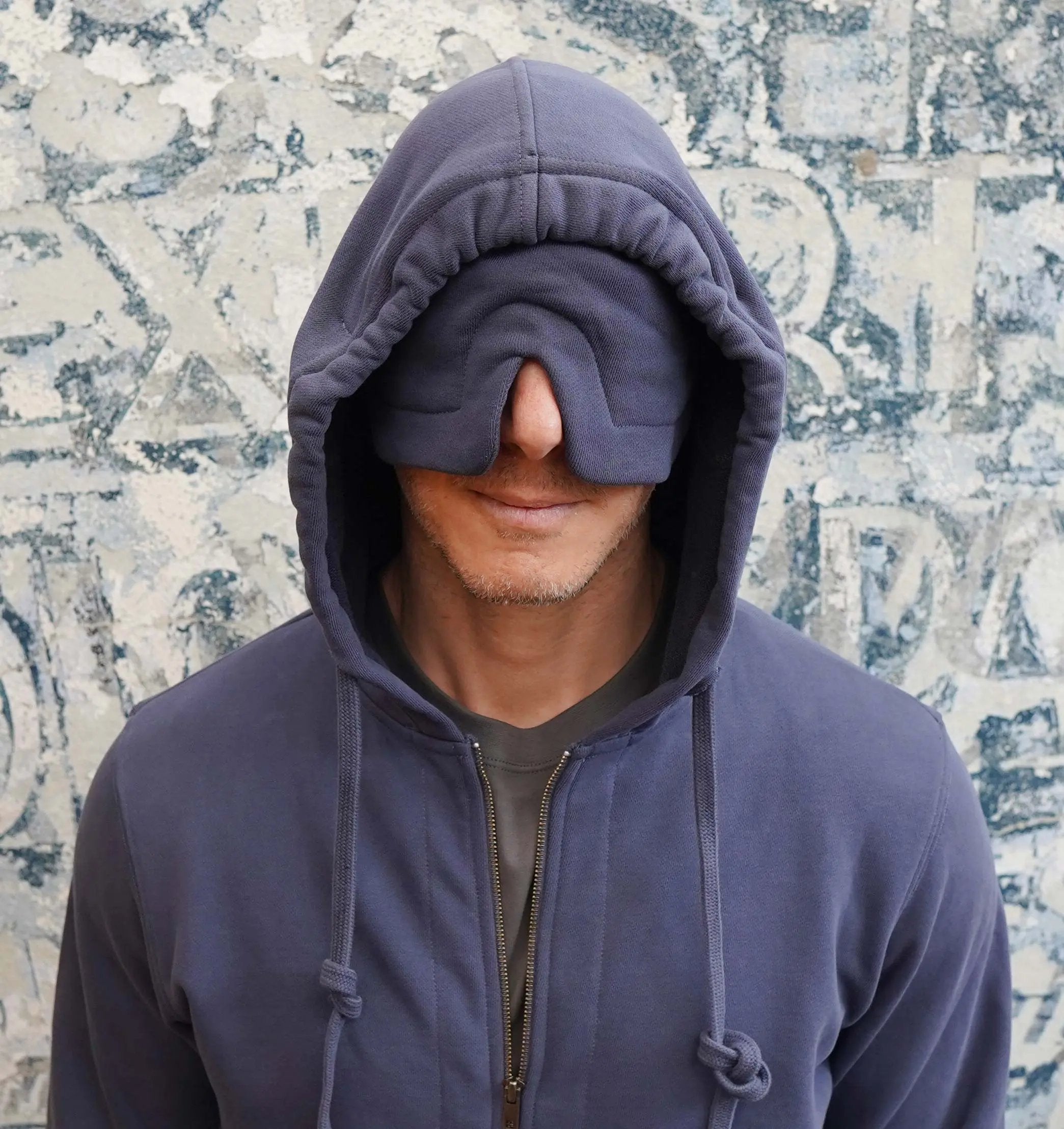 Apollo Zipper Hoodie | The Original Built-In Eye Mask Travel Hoodie Late Sunday Afternoon