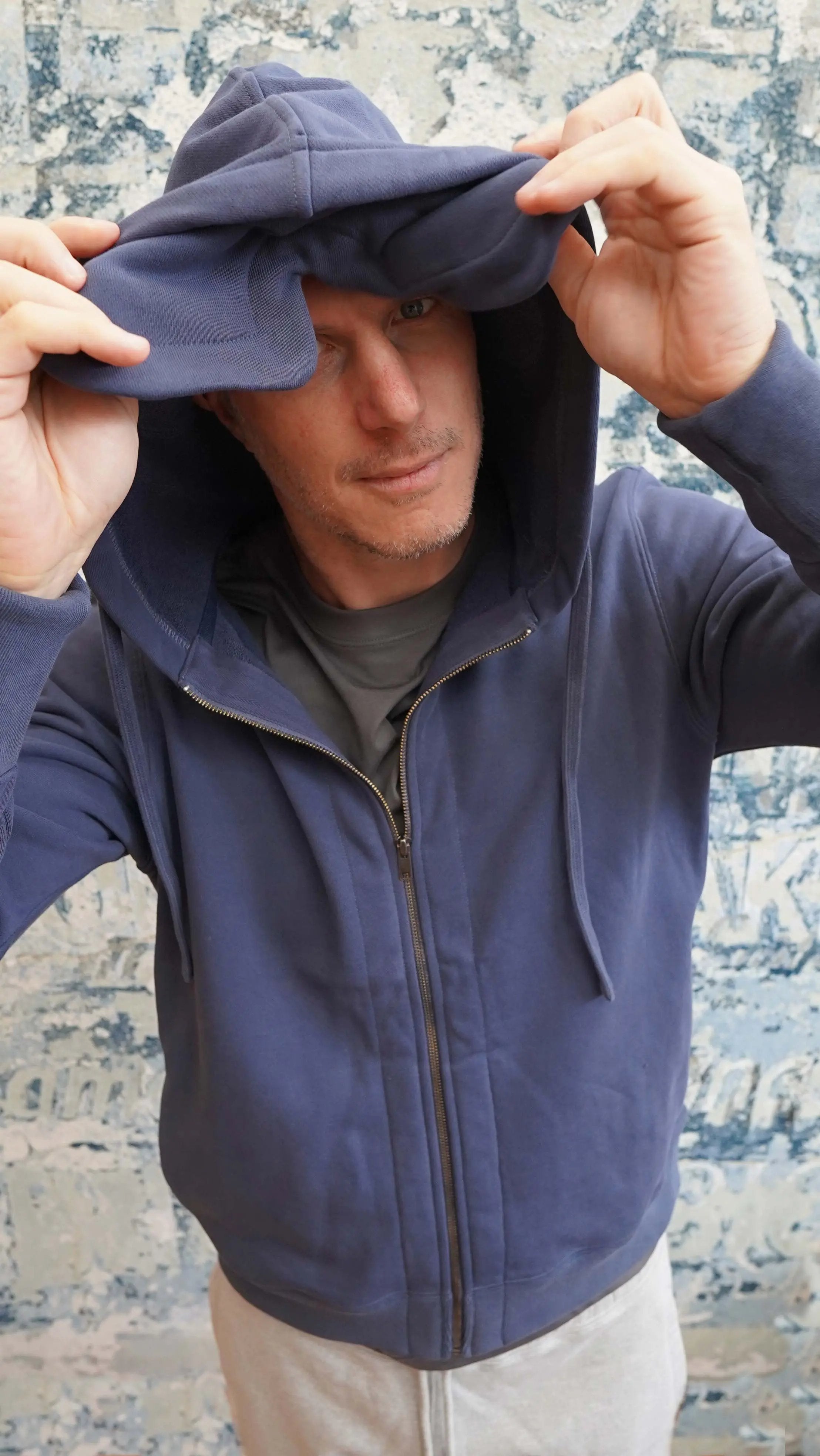 thumbnail image 2 of Essential Hoodie Hoodie With Built-In Eye Mask - Travel Sleep Hoodie & Wearable Blanket For Flights & Naps Airplane Sleep Hoodie 2 of 10