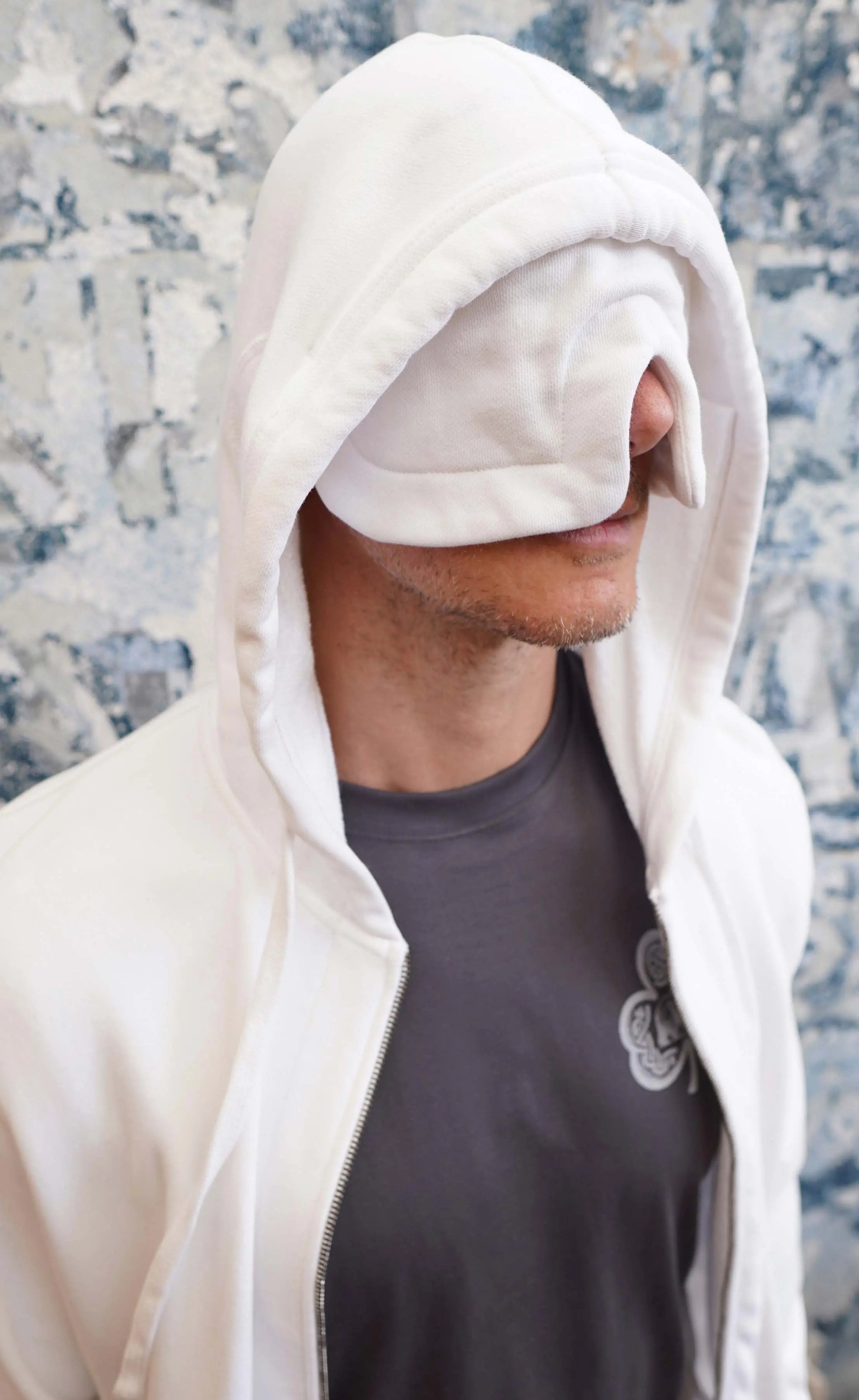 Apollo Zipper Hoodie | The Original Built-In Eye Mask Travel Hoodie Late Sunday Afternoon
