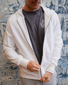 Apollo Zipper Hoodie | The Original Built-In Eye Mask Travel Hoodie Late Sunday Afternoon