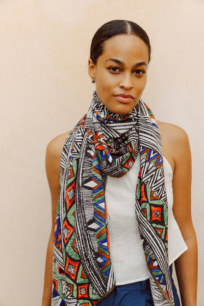Kora Silk Scarf