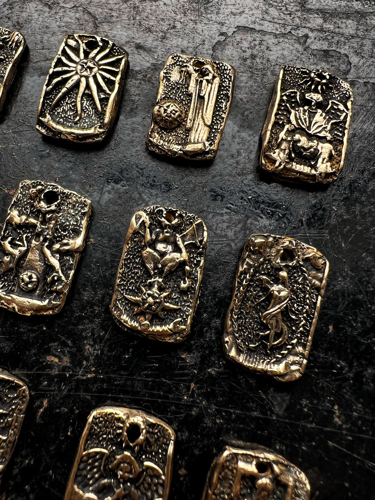 Tarot charms Sunhawk Studio