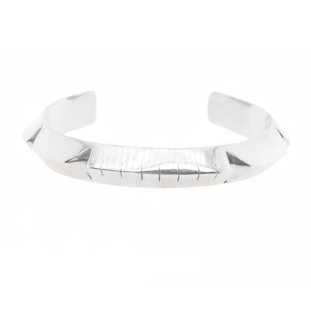 Grande Silver Helena Cuff Bracelet Young in the Mountains