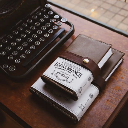 Leather Writer's Journal - USA Made - Late Sunday Afternoon