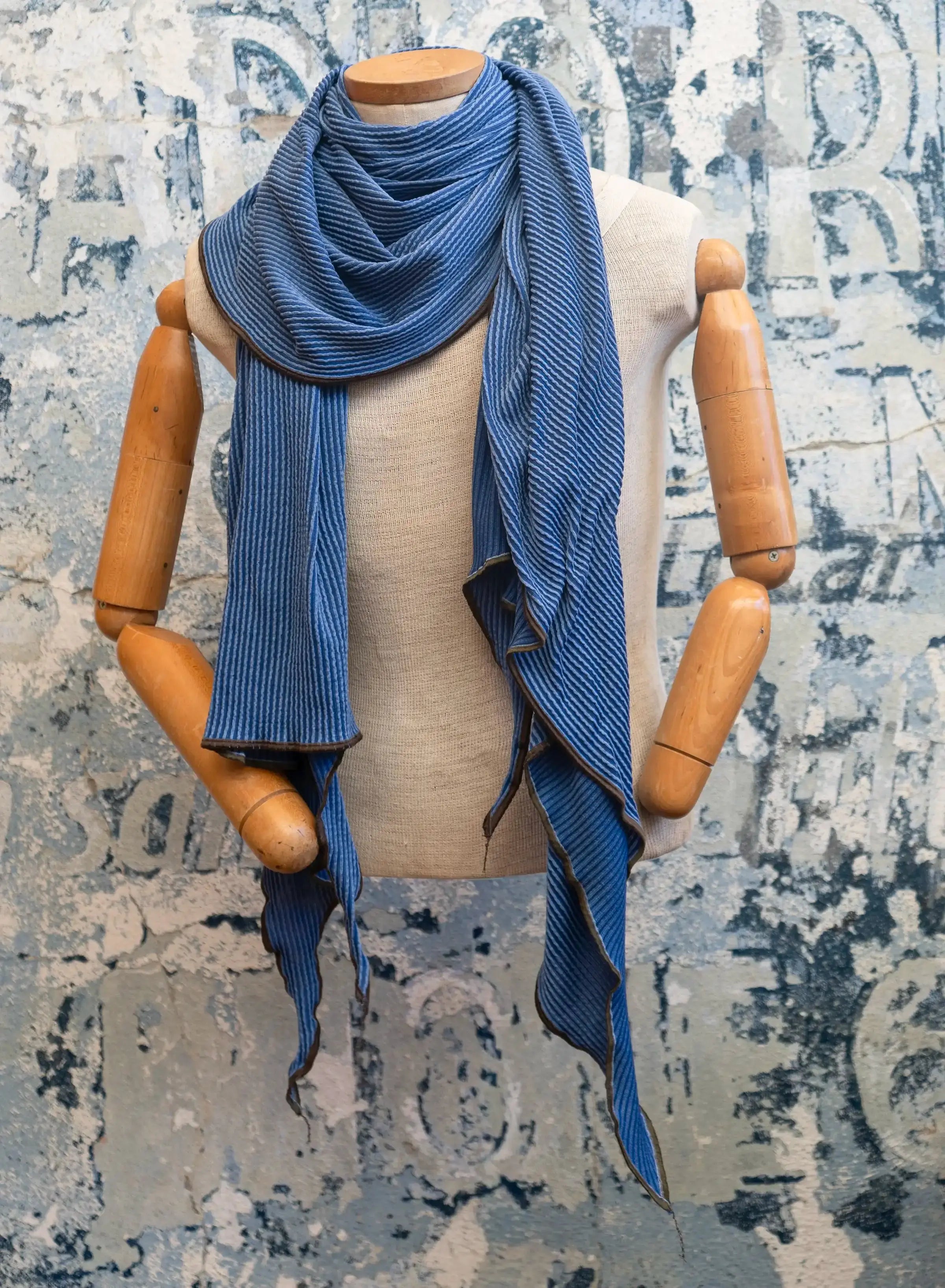 Blue DNA Scarf Late Sunday Afternoon Magazine & Factory