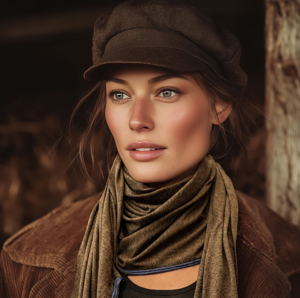 Bronze Adventure Scarf Late Sunday Afternoon Magazine & Factory