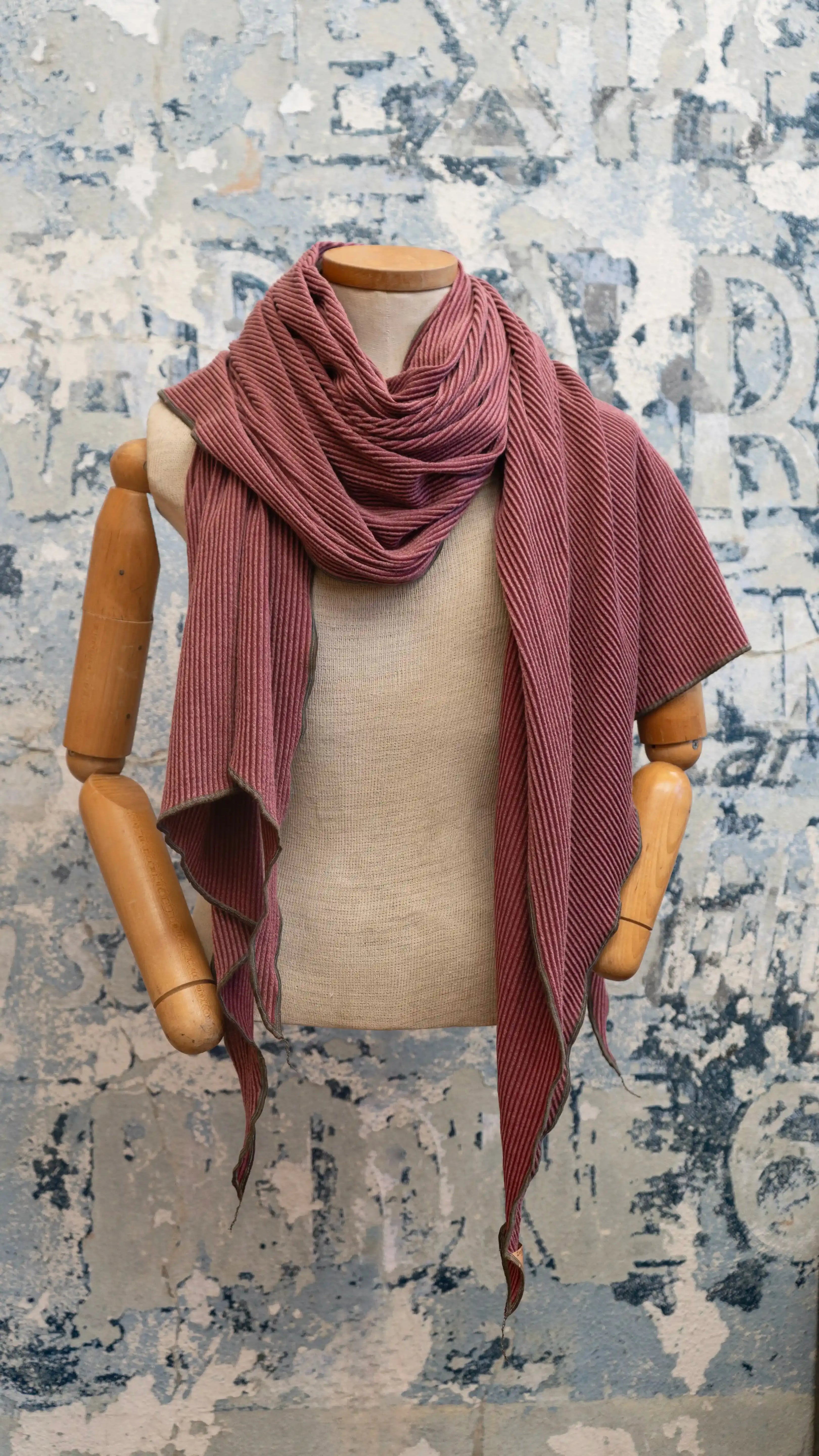 Burgundy DNA Scarf Late Sunday Afternoon Magazine & Factory