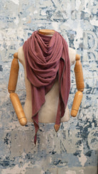 Burgundy DNA Scarf Late Sunday Afternoon Magazine & Factory