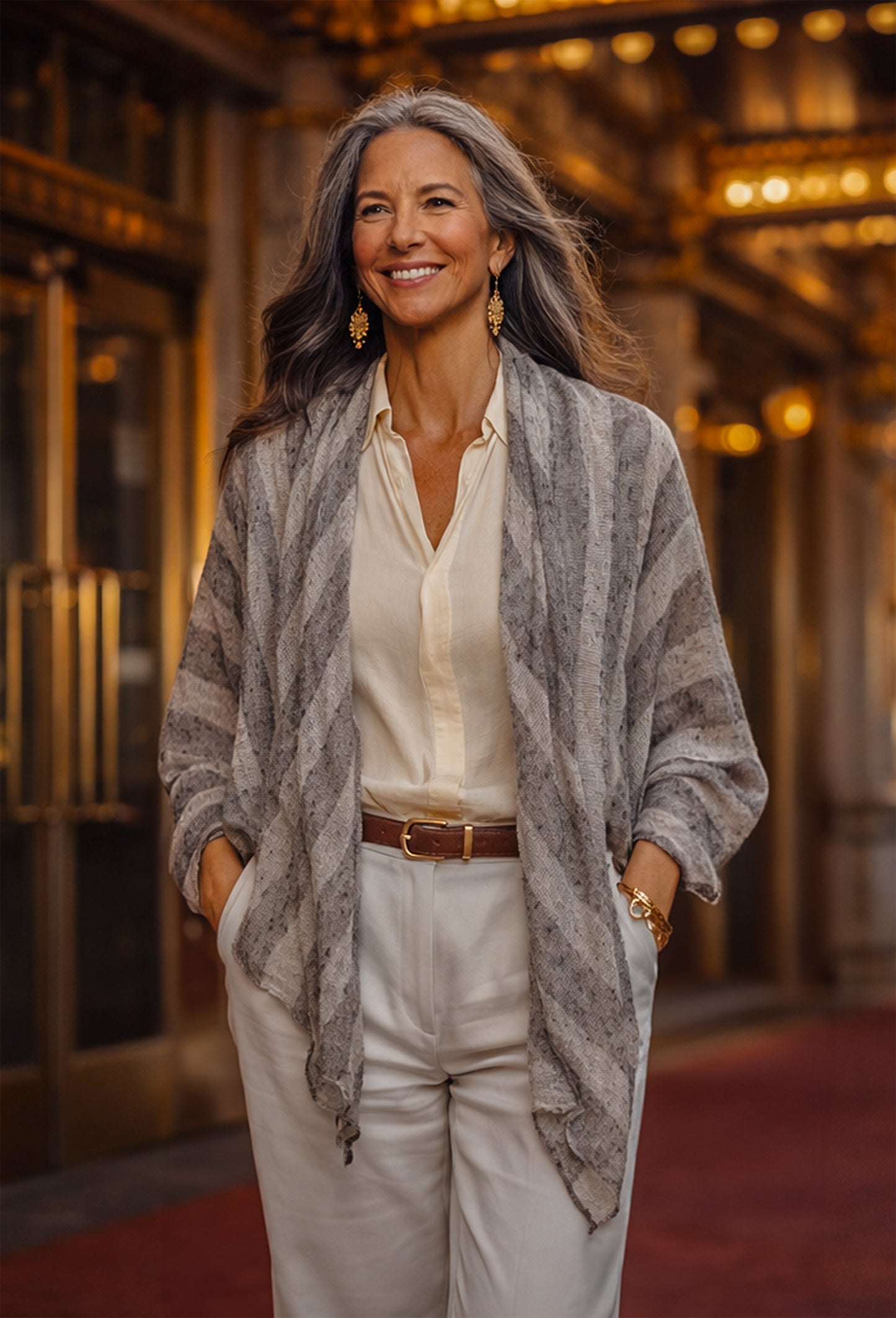 Silver Sands Shawl