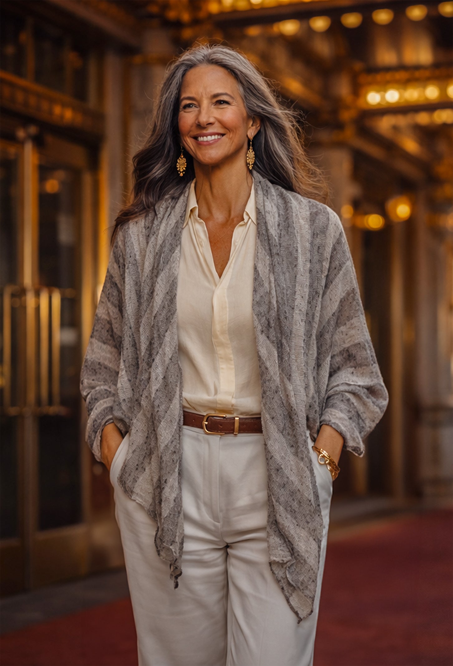 Silver Sands Shawl