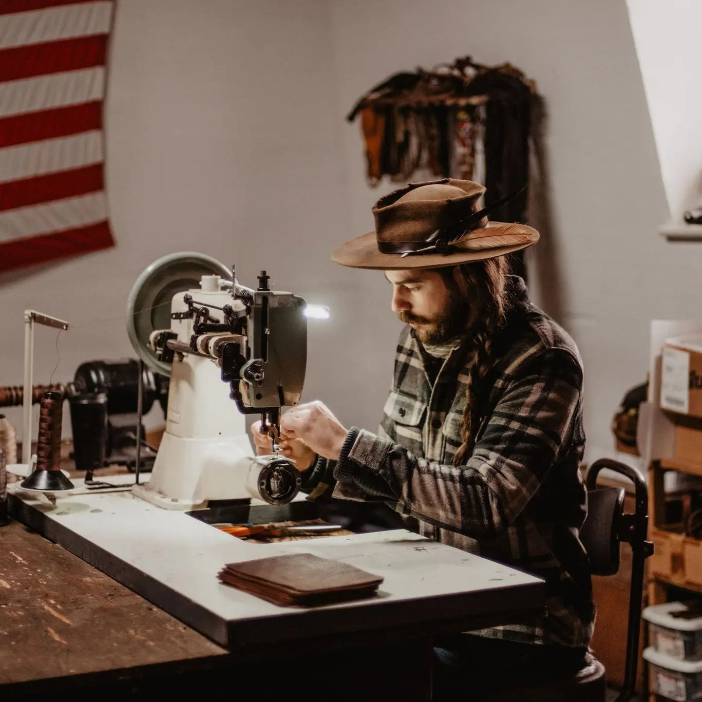 Leather Writer's Journal - USA Made - Late Sunday Afternoon