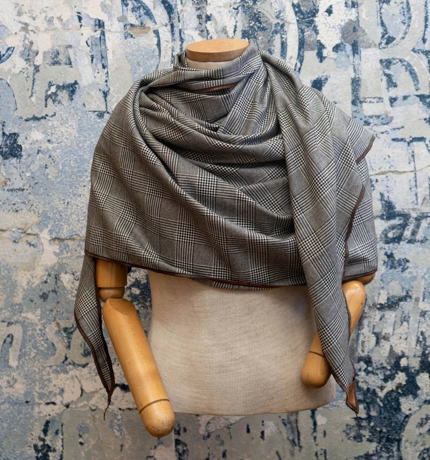 Checkmate Houndstooth Scarf Late Sunday Afternoon Magazine & Factory