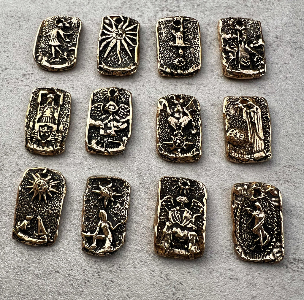 Tarot charms Sunhawk Studio