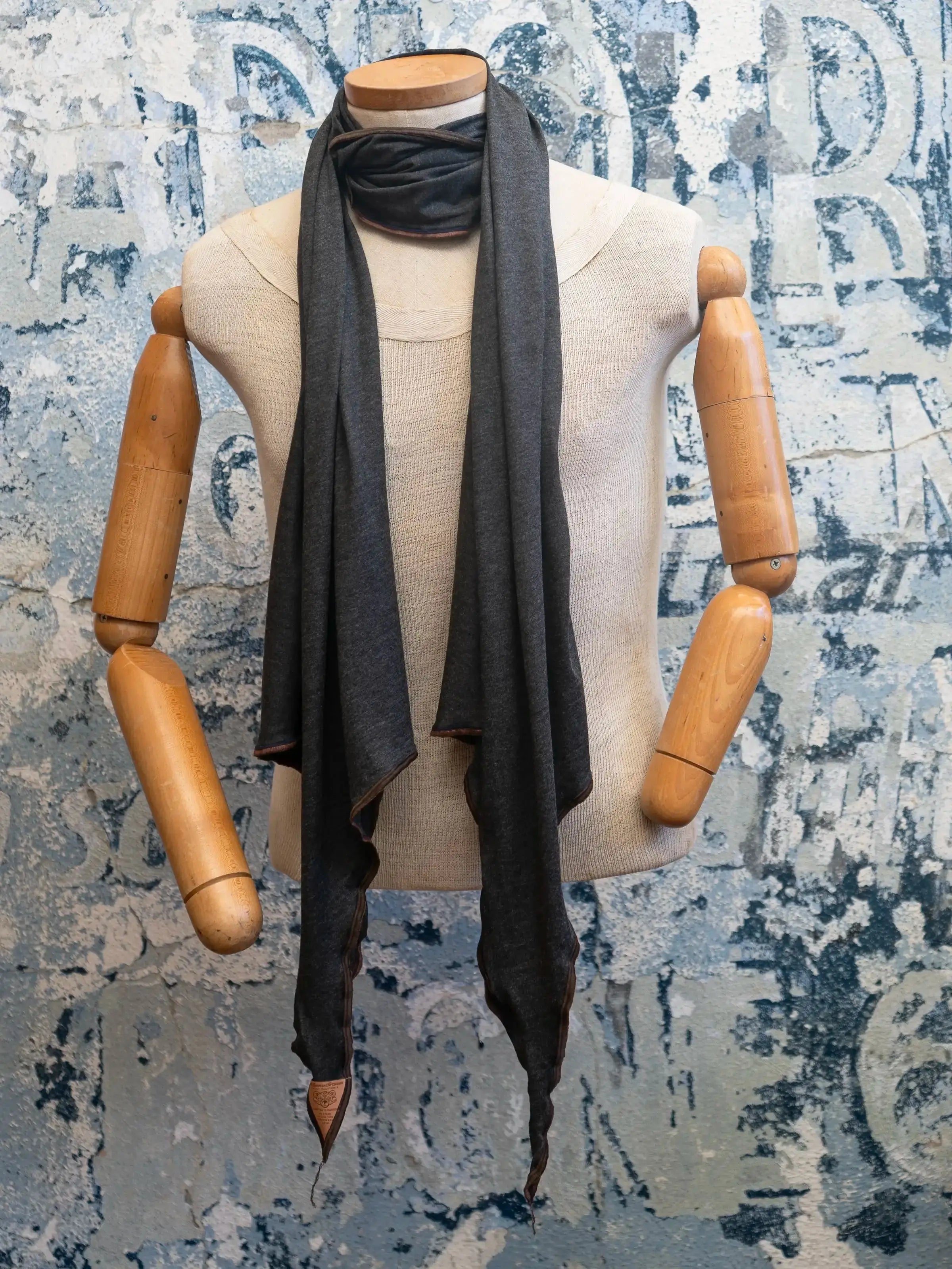 Smokey Grey Snuggle Scarf Late Sunday Afternoon Magazine & Factory
