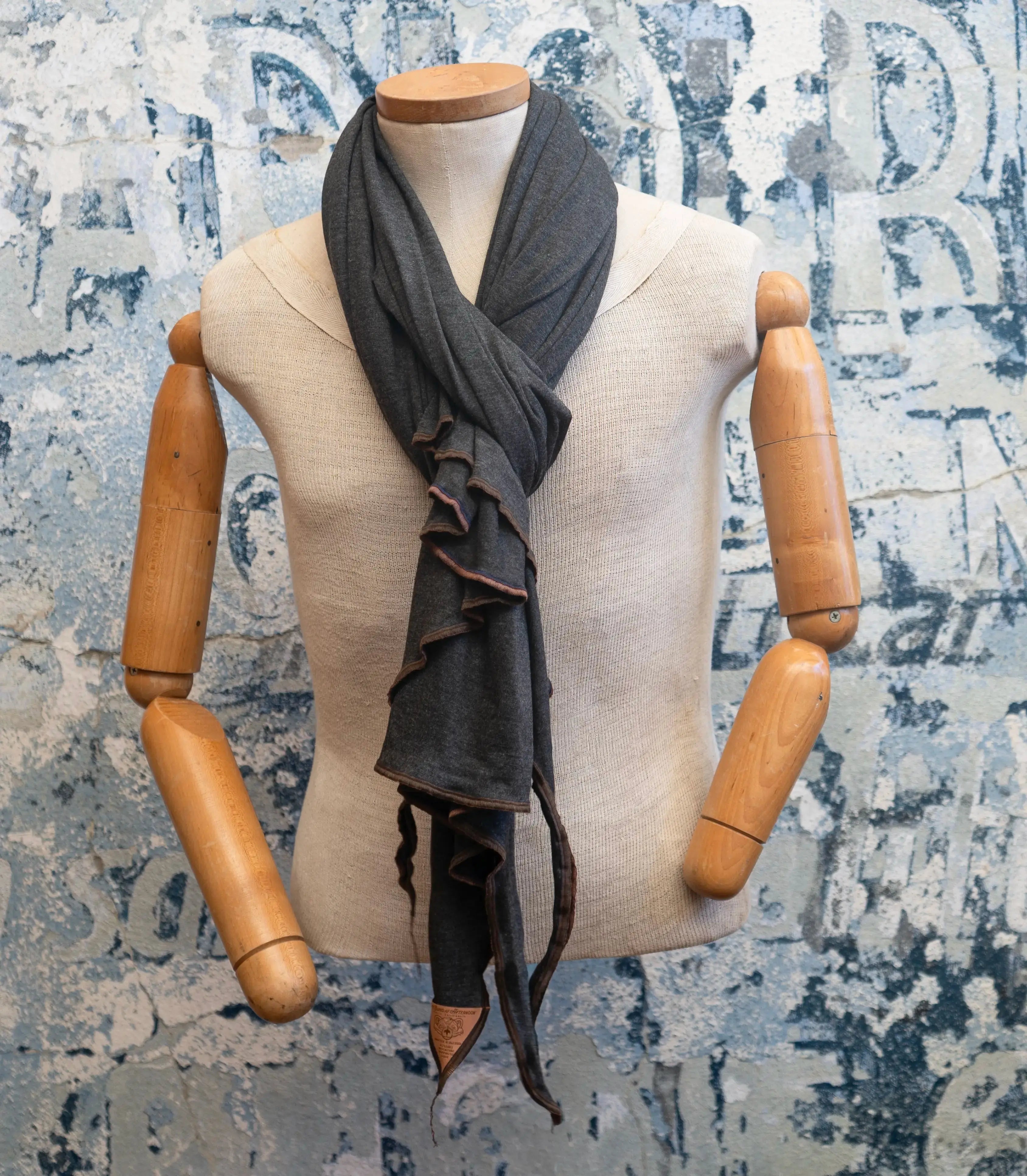 Smokey Grey Snuggle Scarf Late Sunday Afternoon Magazine & Factory