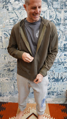 Apollo Zipper Hoodie | The Original Built-In Eye Mask Travel Hoodie Late Sunday Afternoon