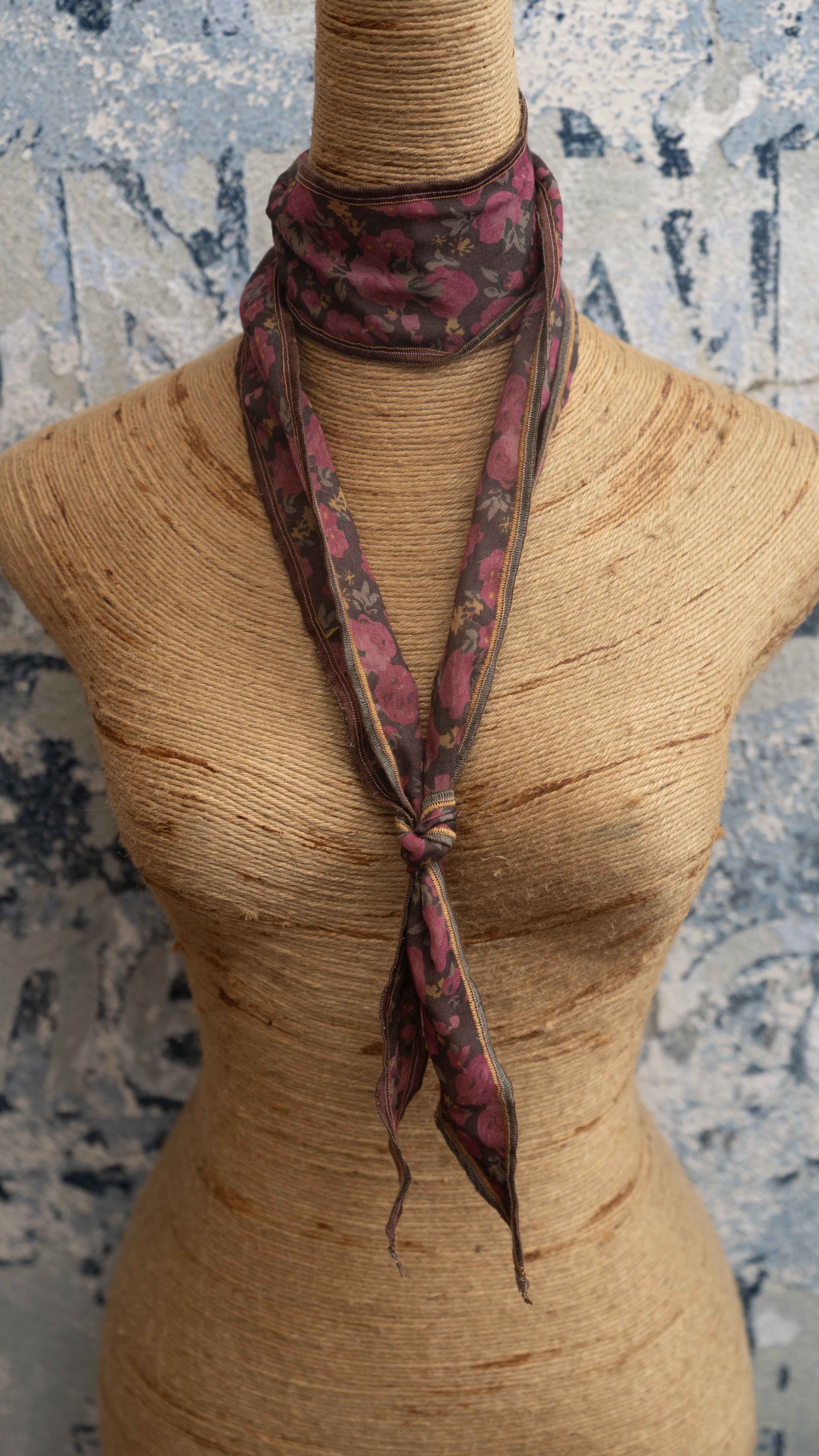 Handmade Desert Flora Neck Scarf Shop Unique Scarves Wraps